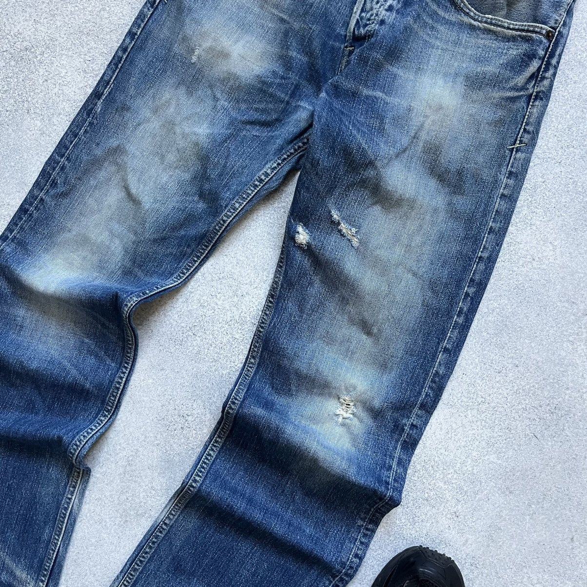 Evisu × Puma Evisu x Puma Jeans Baggy Y2K Size US 32 / EU 48 - 11 Thumbnail