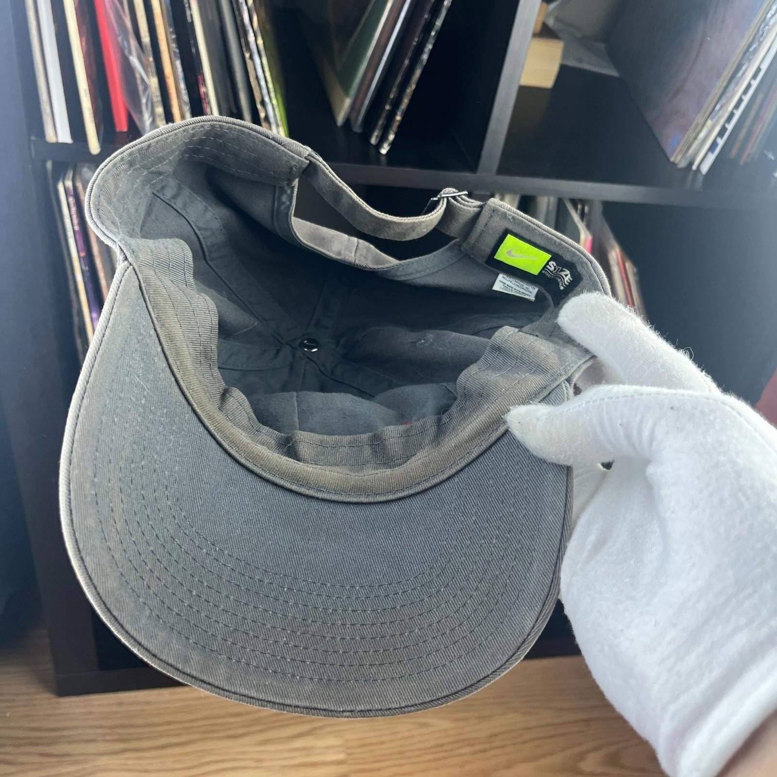 Nike Vintage Nike Sun Faded Y2K Strapback Hat Adjustable Size ONE SIZE - 5 Thumbnail