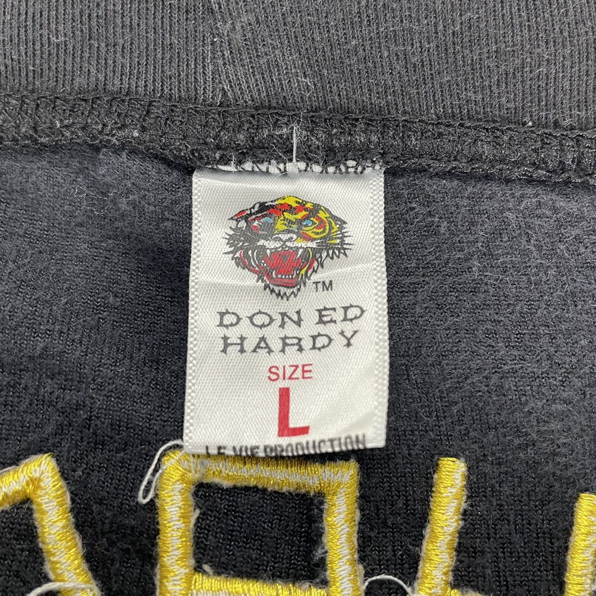 Ed Hardy 🌟ED HARDY VELVET SKULL JOGGER PANTS Size 28" / US 6 / IT 42 - 8 Thumbnail