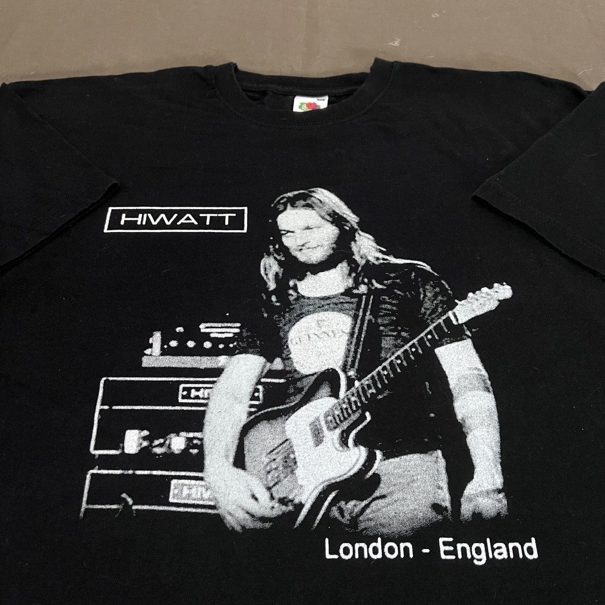 Band Tees × Pink Floyd × Vintage Vintage Y2K HIWATT David Gilmour Promo Tee XL Size US XL / EU 56 / 4 - 1 Thumbnail