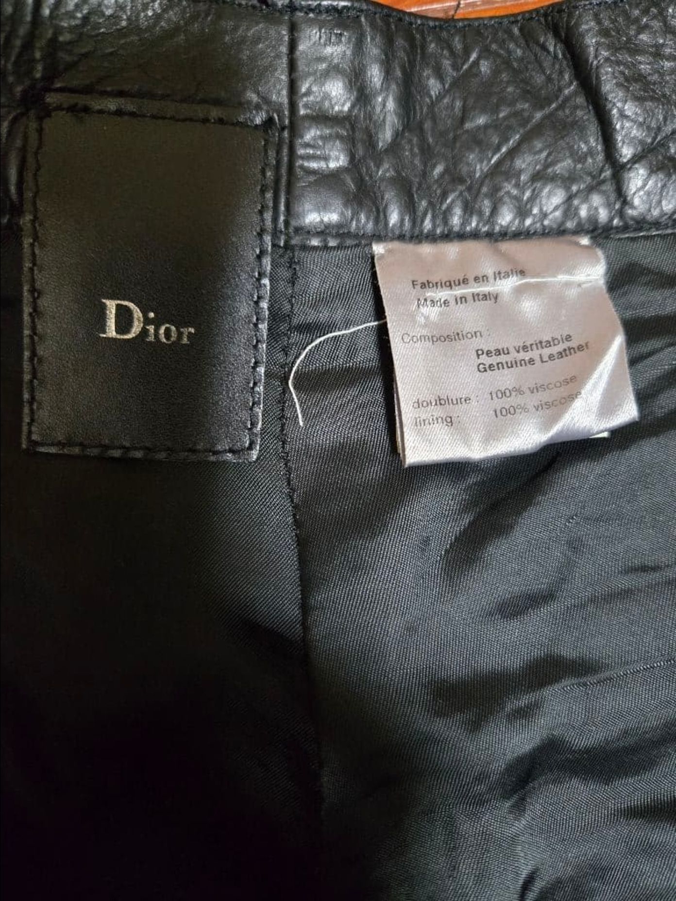 Dior Archive Dior Homme 04SS Strip Leather Pants Hedi Slimane 44 Size US 28 / EU 44 - 9 Thumbnail