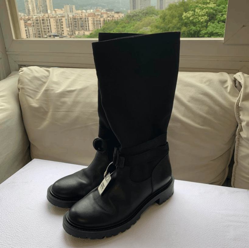 Dior Dior Calfskin Leather High Boot Size US 10 / IT 40 - 1 Thumbnail