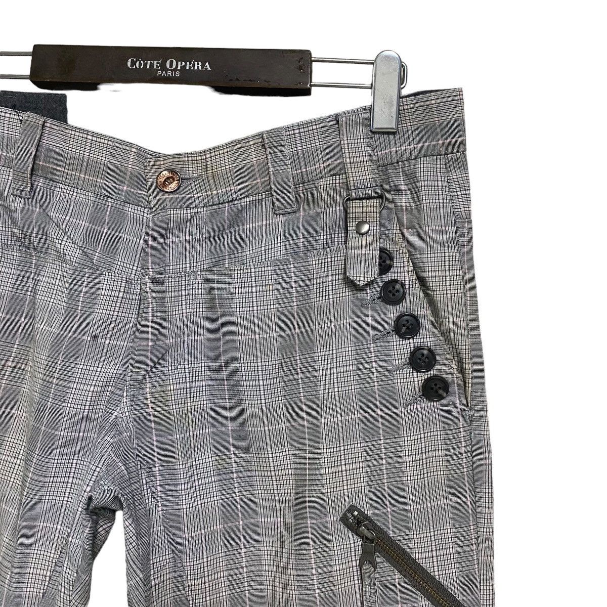 PPFM PPFM Destruct Checkered Pants zipper Size US 32 / EU 48 - 4 Thumbnail
