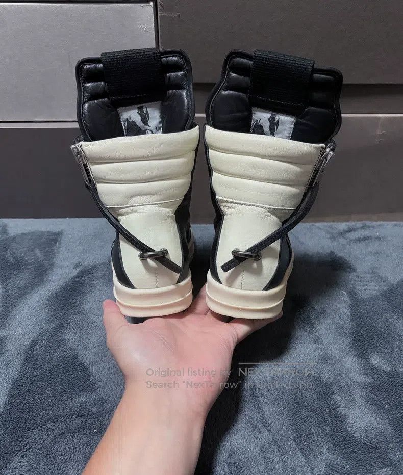 Rick Owens Rick Owens Leather Inverted Triangle with Iron Hook Size US 4.5 / IT 34.5 - 7 Thumbnail