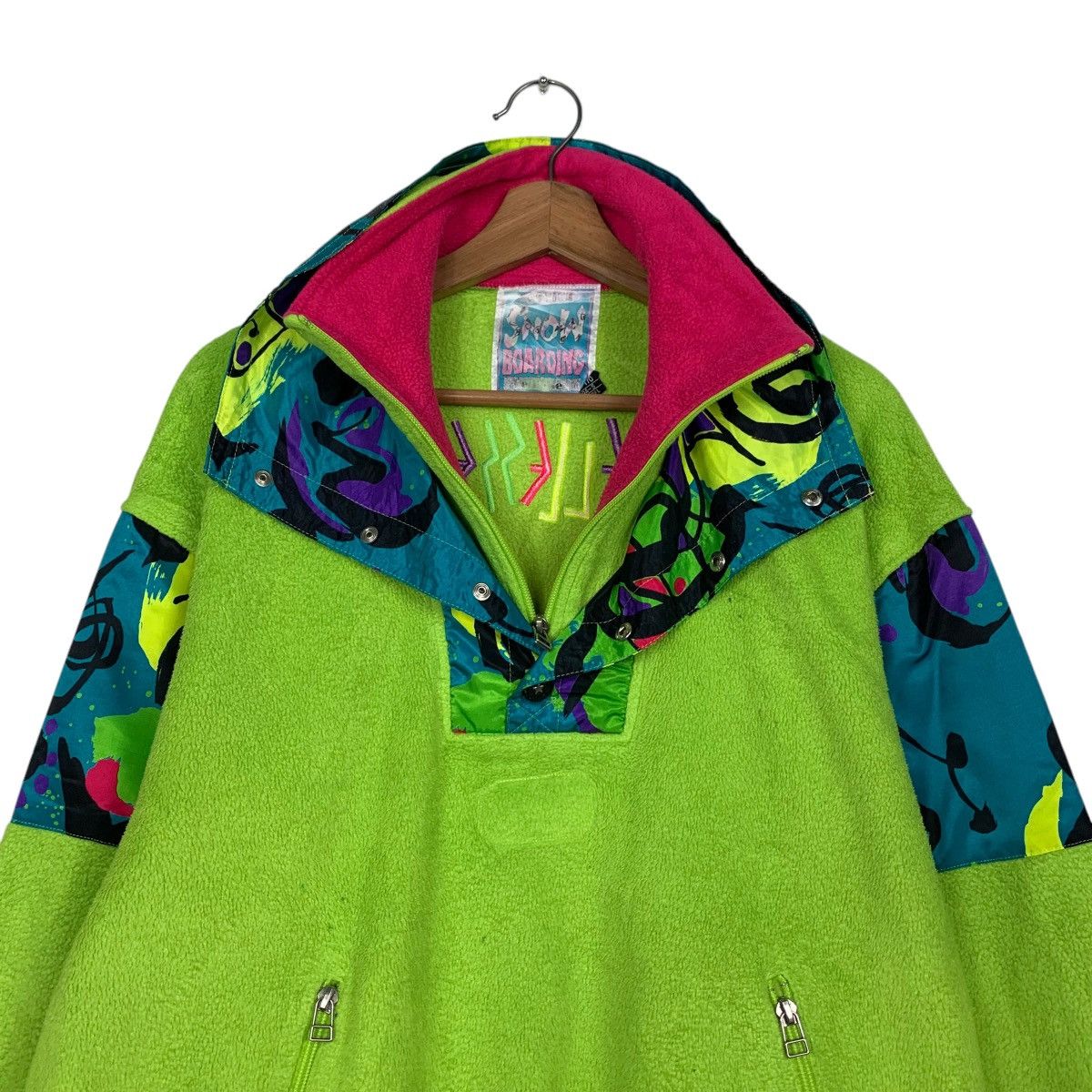 Ellesse 90’s ELLESSE Active Snow Boarding Fleece Jacket #2858-C129 Size US L / EU 52-54 / 3 - 10 Thumbnail