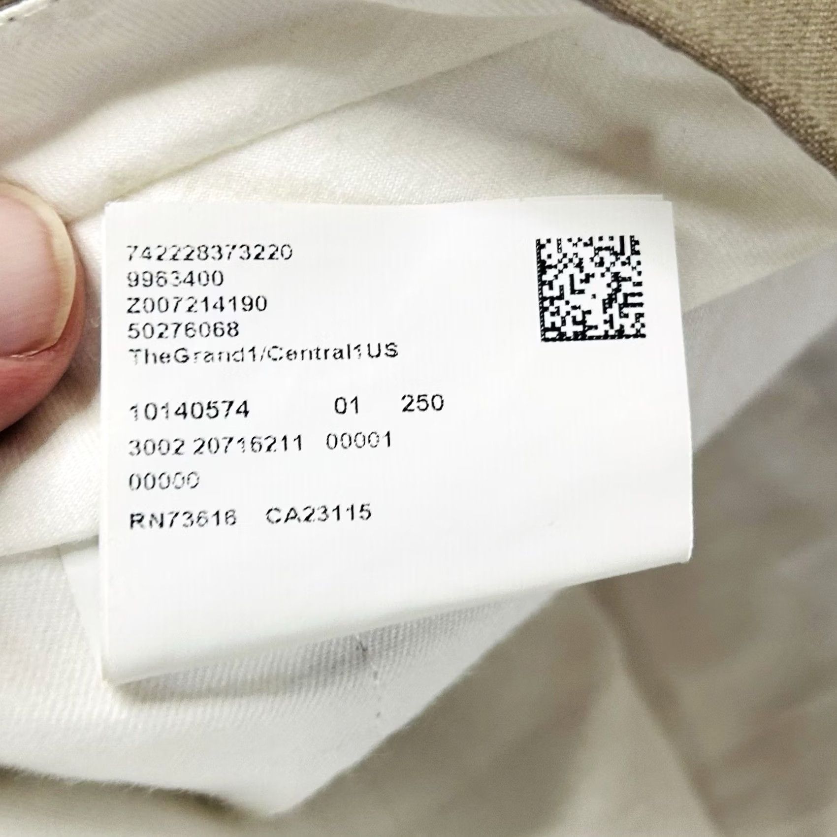 Hugo Boss Hugo Boss Dress Pants Beige Wool Flat Front Formal 40 x 31 Mens Regular Inseam 31 Boy? Size US 40 / EU 56 - 4 Thumbnail