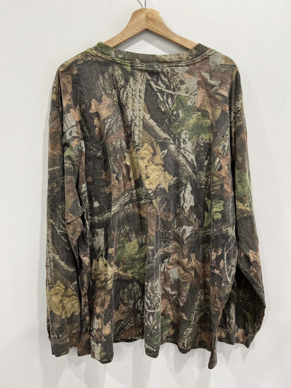 Japanese Brand Vintage Camo Mossy Oak Longsleeve Shirt real tree 3XL Size US XXL / EU 58 / 5 - 4 Thumbnail