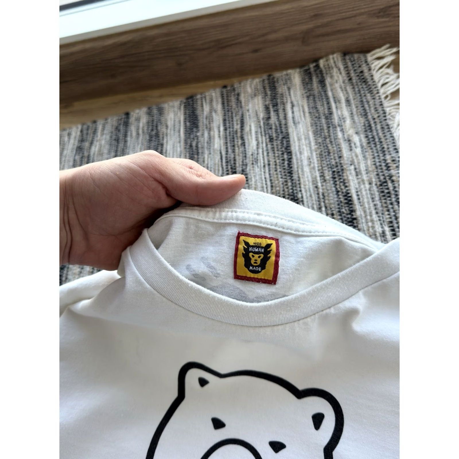 Vintage Haman Made Mens XL White Dry Alls Big Logo Long Sleeve Size Japan Size US XL / EU 56 / 4 - 6 Thumbnail