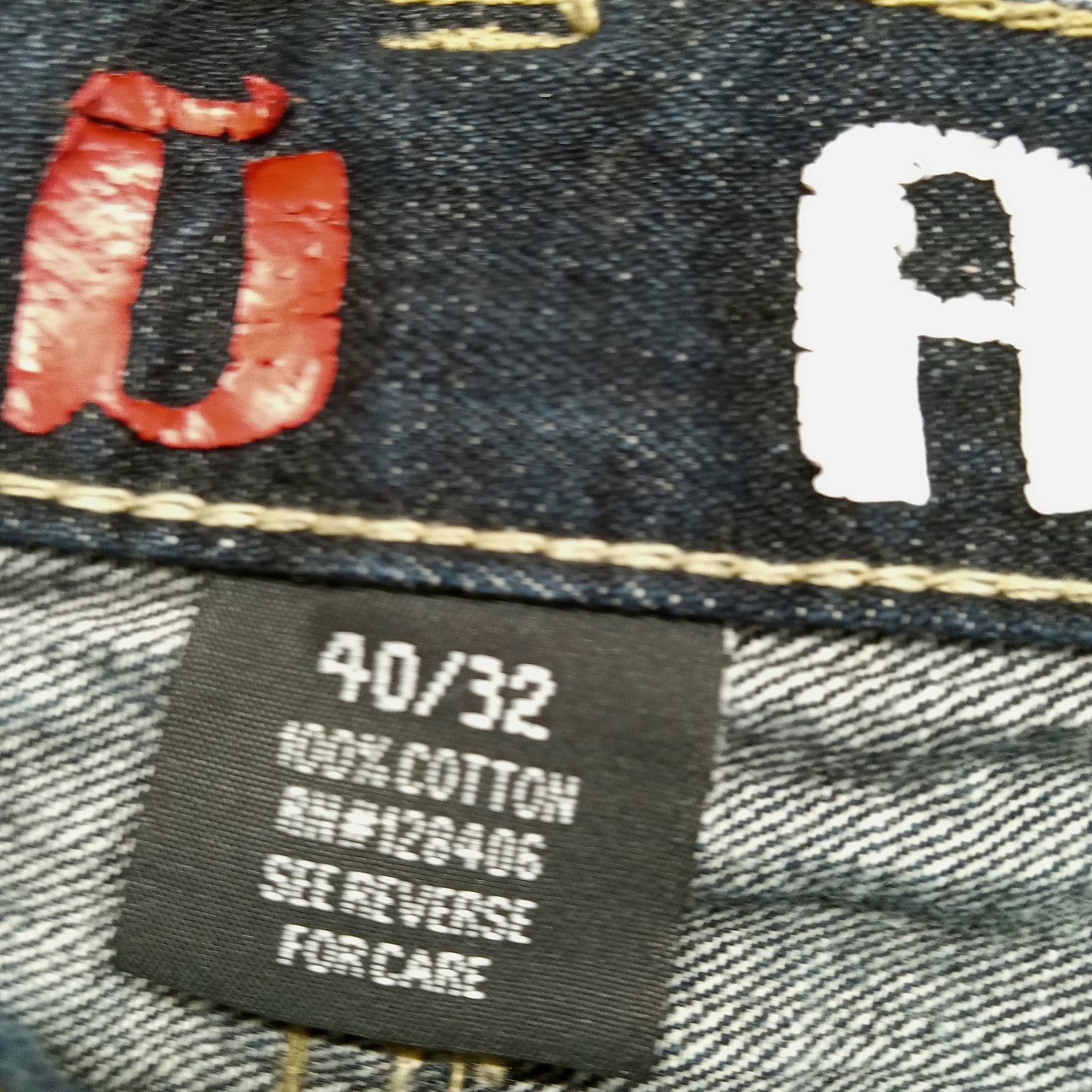 & Other Stories Red Ape Jeans 40 X 32 Men's Baggy Y2K Hip Hop Streetwear Size US 40 / EU 56 - 6 Thumbnail