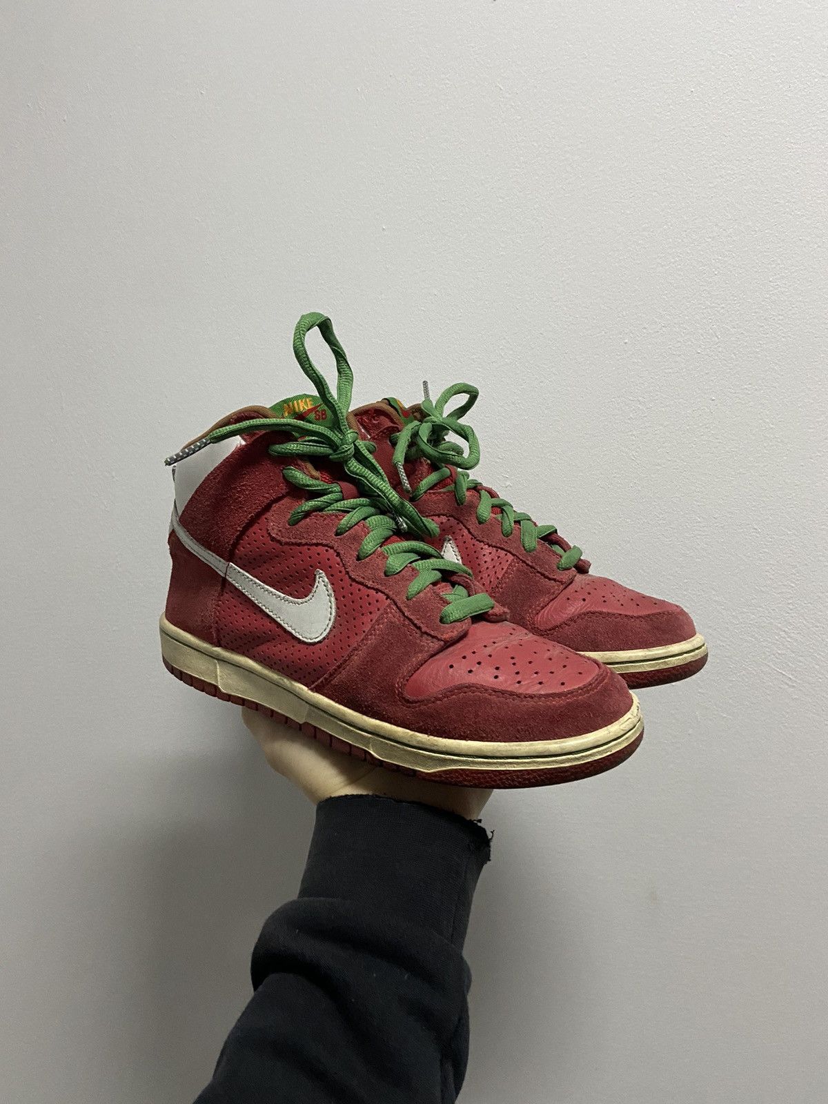 Nike × Vintage Nike SB hi top sneakers vintage skate Size US 7.5 / EU 40-41 - 1 Thumbnail