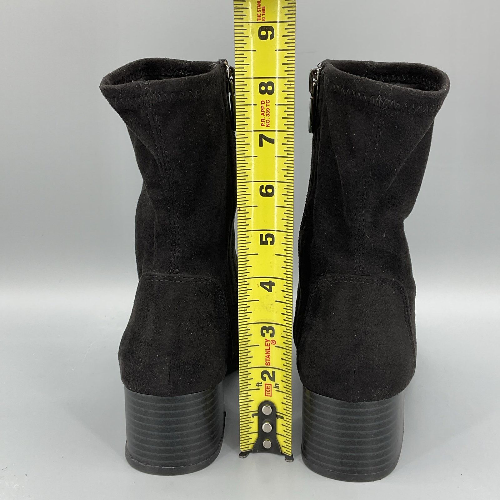 Kenneth Cole Kenneth Cole Women Road Stretch Block Heel Bootie Blk Sz 5M Size US 5 / IT 35 - 4 Thumbnail