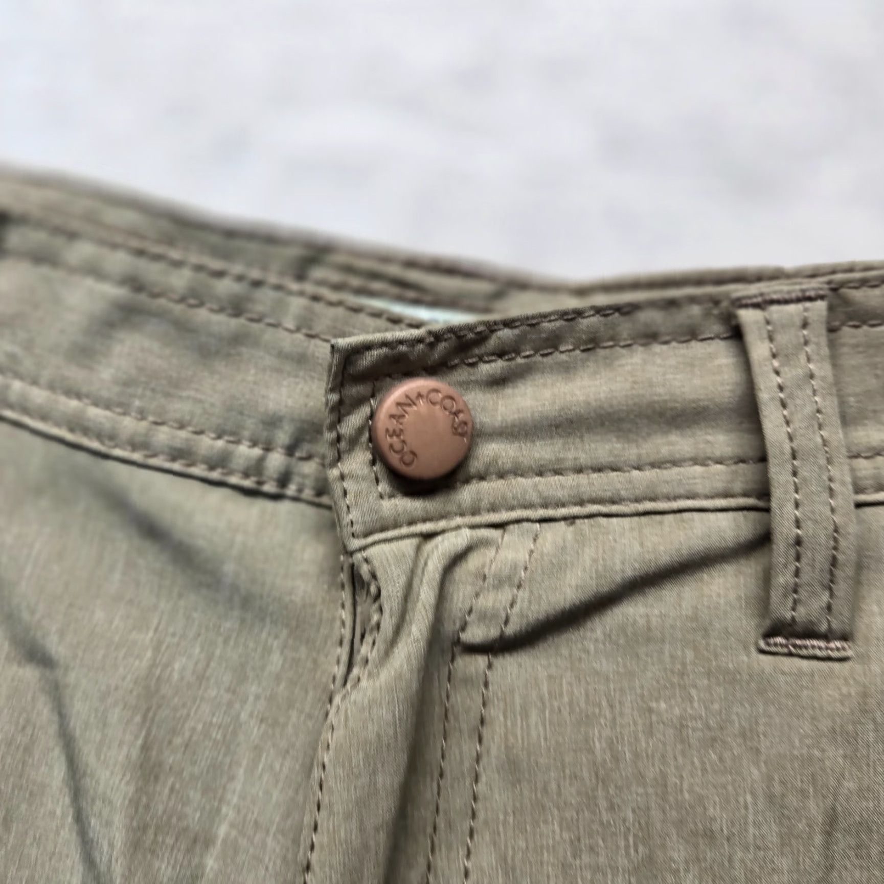 Vintage Ocean & Coast Pants Khaki Tan Beige Shorts Adult Men's Size 30 Beige Chino 30 Ocean & Coast Mens Size US 30 / EU 46 - 2 Thumbnail