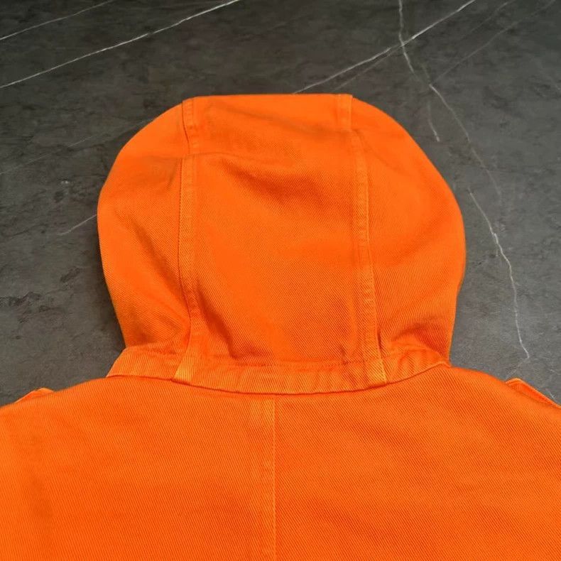 Dior Dior Orange Work Jacket with Hood-2506 Size US L / EU 52-54 / 3 - 3 Thumbnail