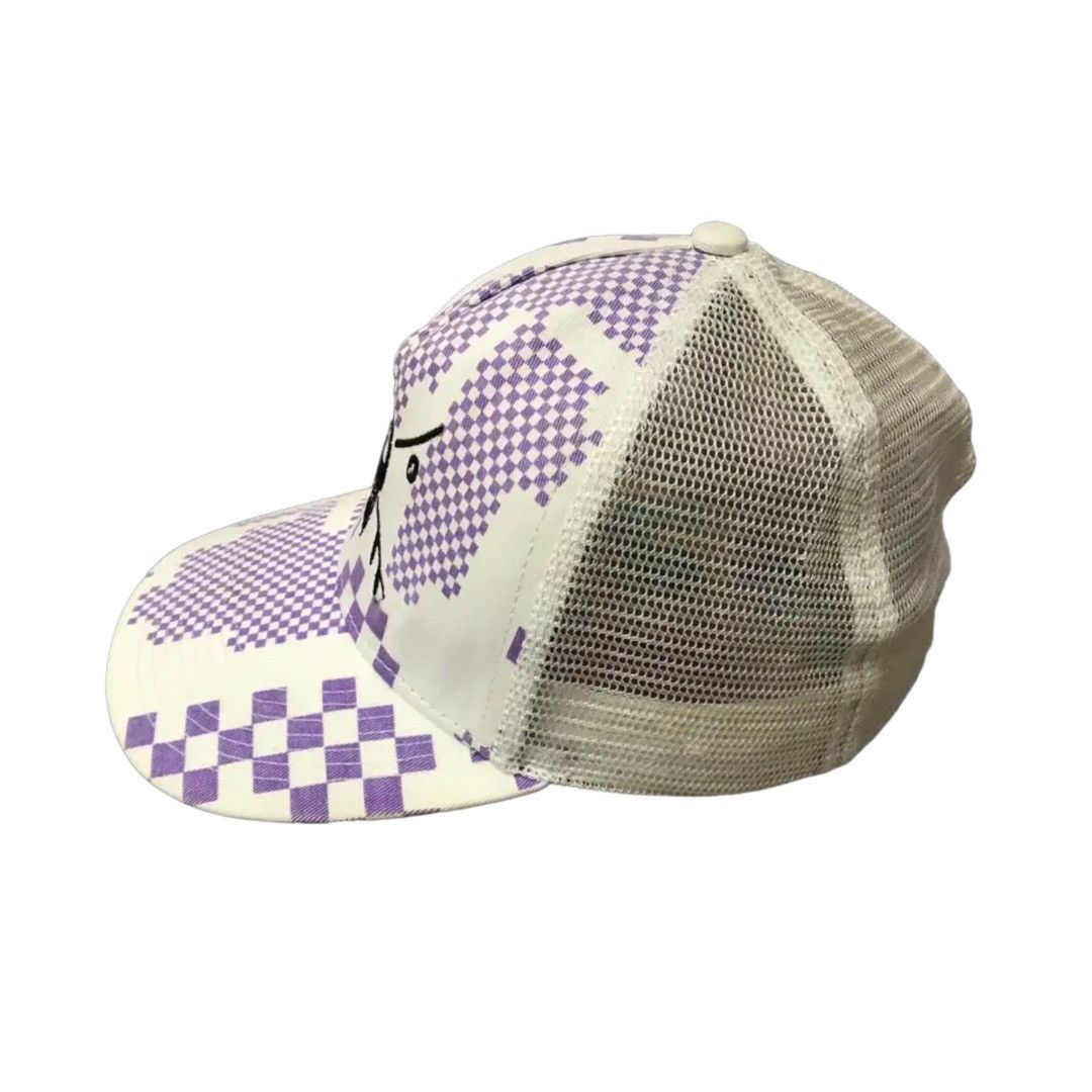 Stussy × Vintage Vintage Stussy Trucker Snap Button Embroidery Skull Cap Size ONE SIZE - 5 Thumbnail