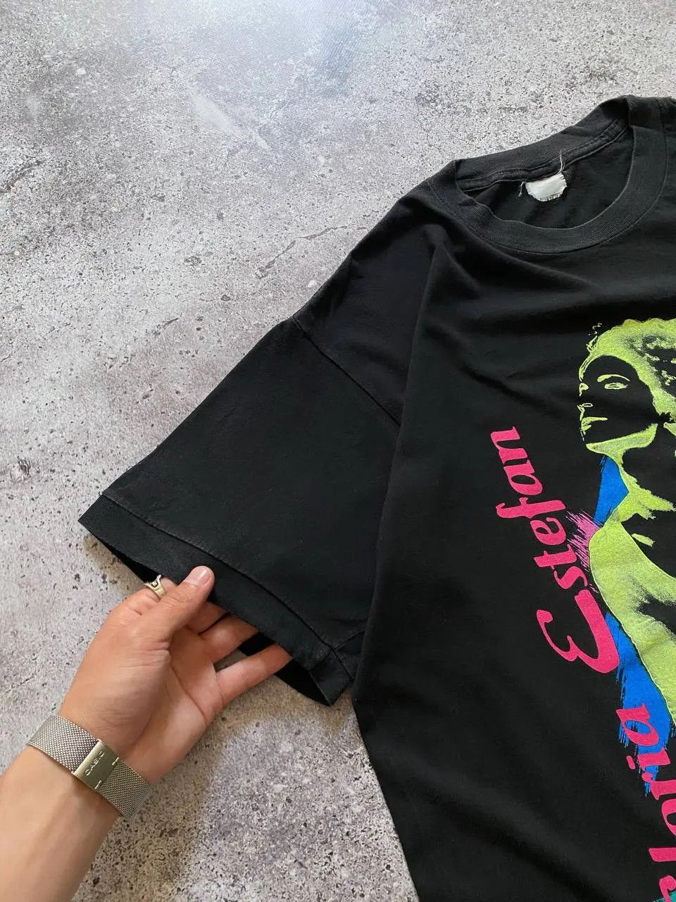 Vintage VINTAGE 1991 GLORIA ESTEFAN INTO LIGHT TOUR BROCKUM T SHIRT Size US L / EU 52-54 / 3 - 7 Thumbnail