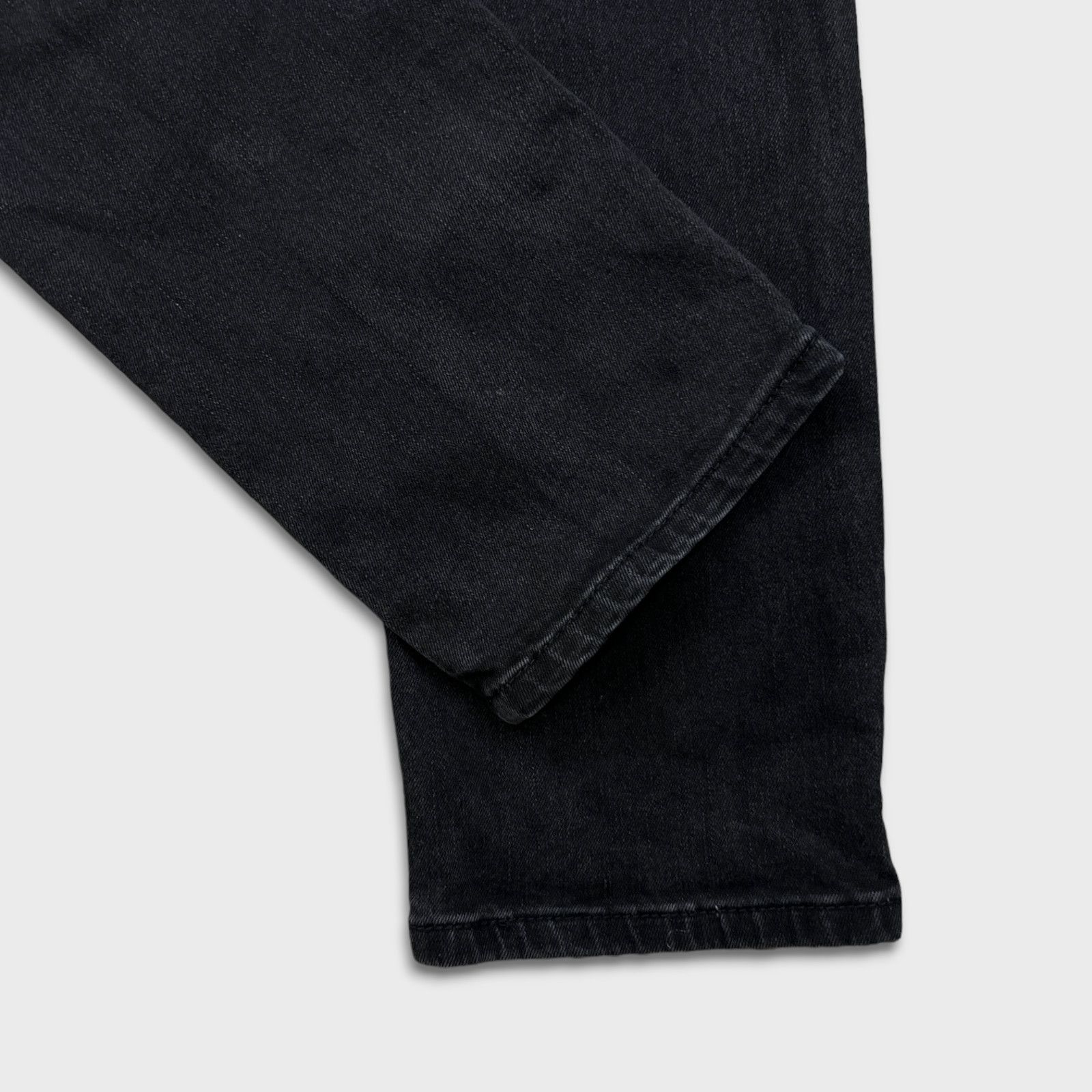 Levi's × Vintage Levi's 511 Jeans Mens 34x32 Black Slim Fit Dark Faded Denim Size US 34 / EU 50 - 8 Thumbnail