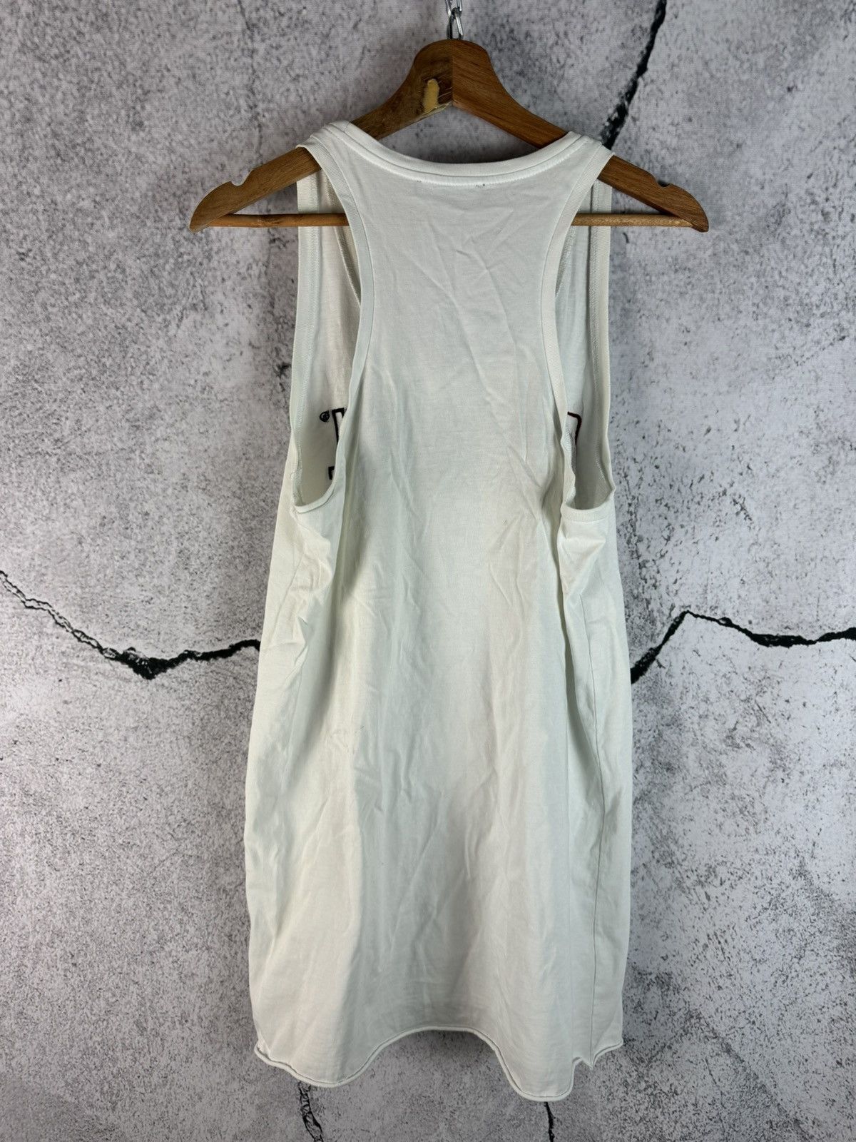 Diesel × Vintage Y2K Diesel Logo Tank Top Avant Garde Streetwear Rare Style Size US S / EU 44-46 / 1 - 2 Thumbnail