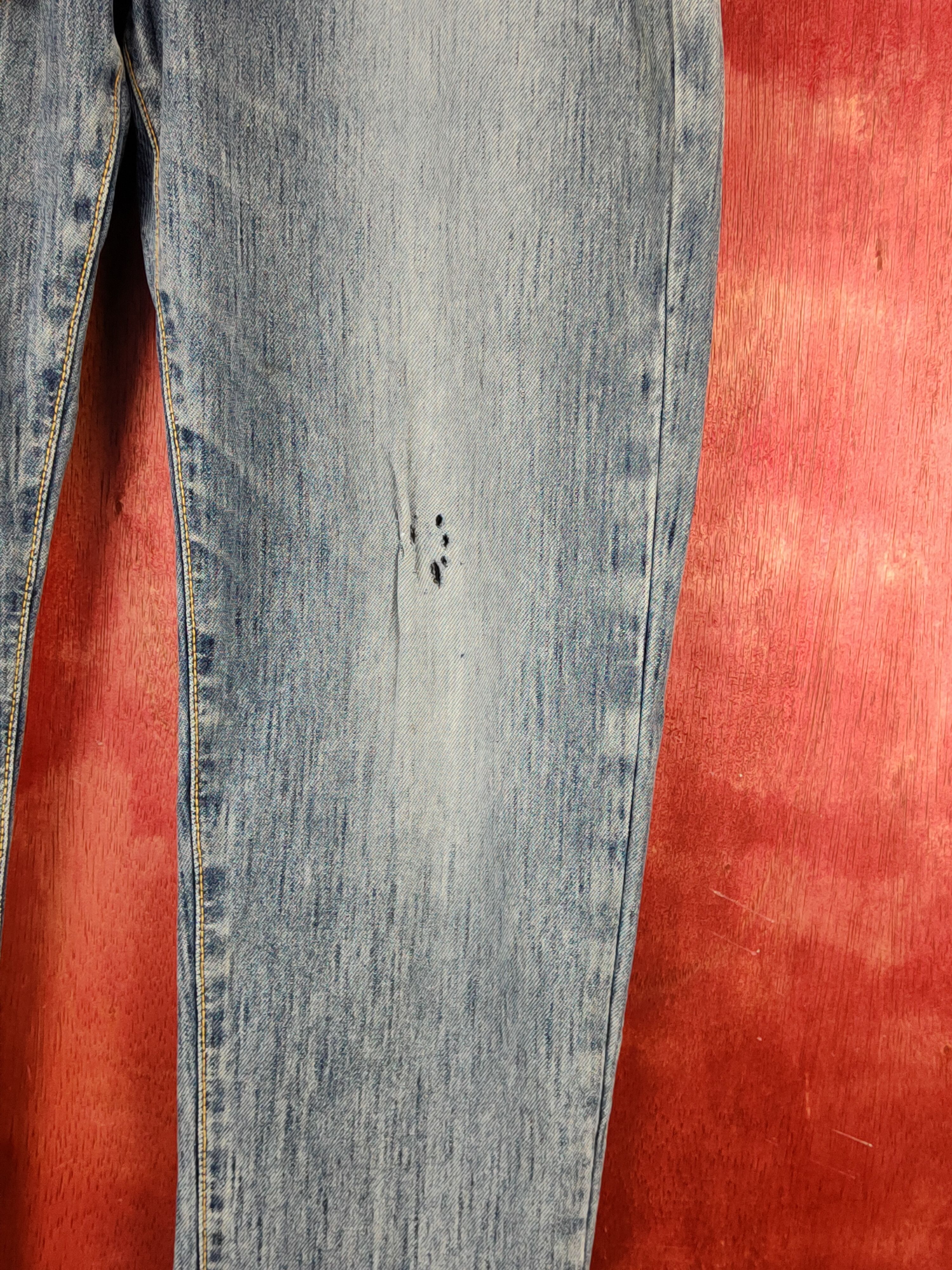 Edwin Edwin Blue Distressed Multipocket Denim #S1587 Size US 31 - 7 Thumbnail