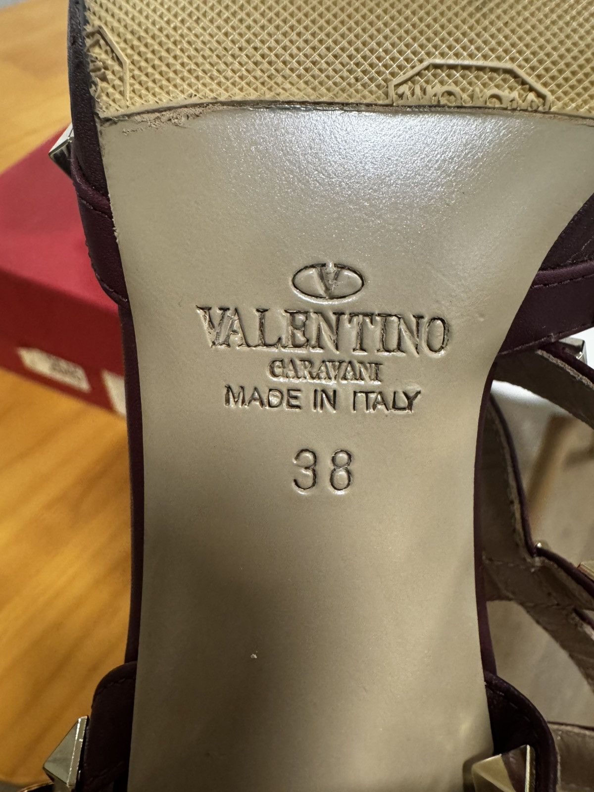 Valentino Valentino caged rockstud 65mm Size US 8 / IT 38 - 8 Thumbnail