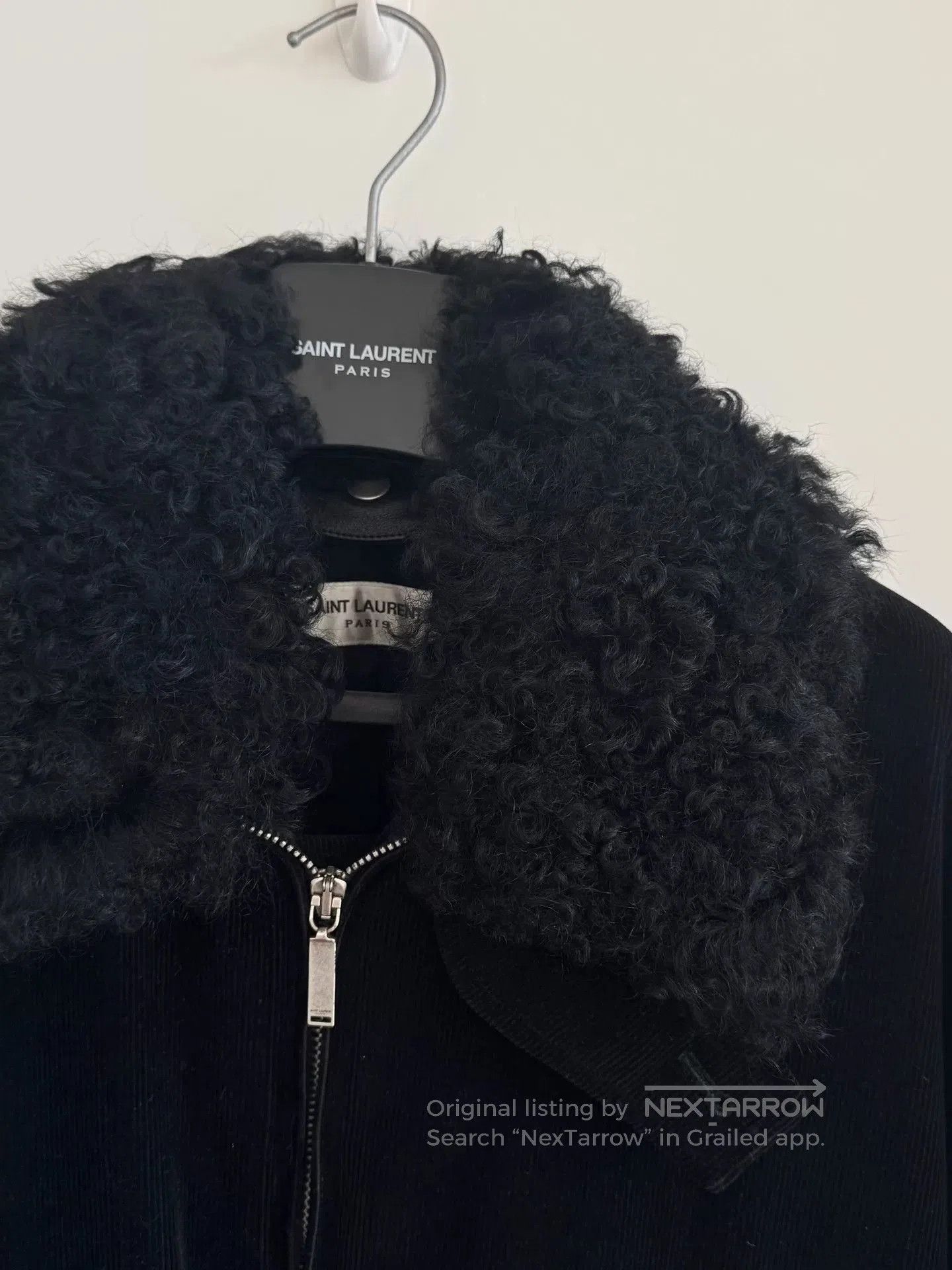Saint Laurent Paris Saint Laurent MA1 Corduroy Fur Collar Jacket. Size US S / EU 44-46 / 1 - 5 Thumbnail