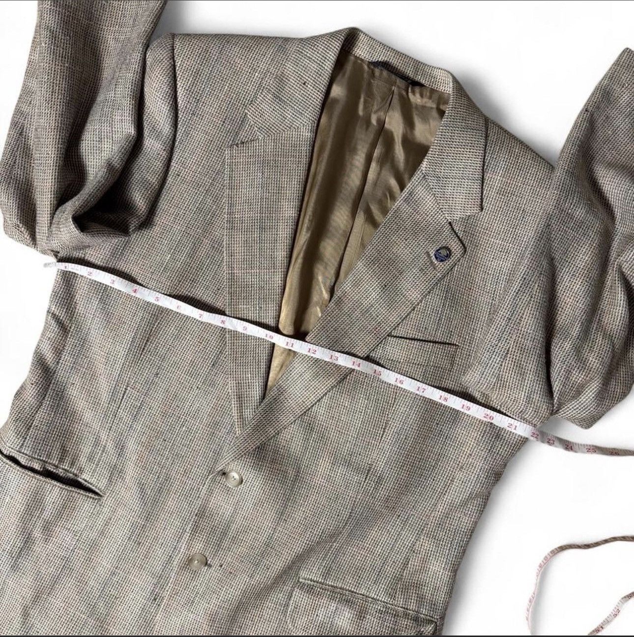 Burberry Vintage 1980s Burberrys Blazer Size 44R - 5 Thumbnail