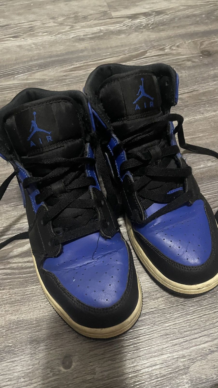 Jordan Brand dark blue jordan’s Size US 5.5 / IT 35.5 - 1 Thumbnail