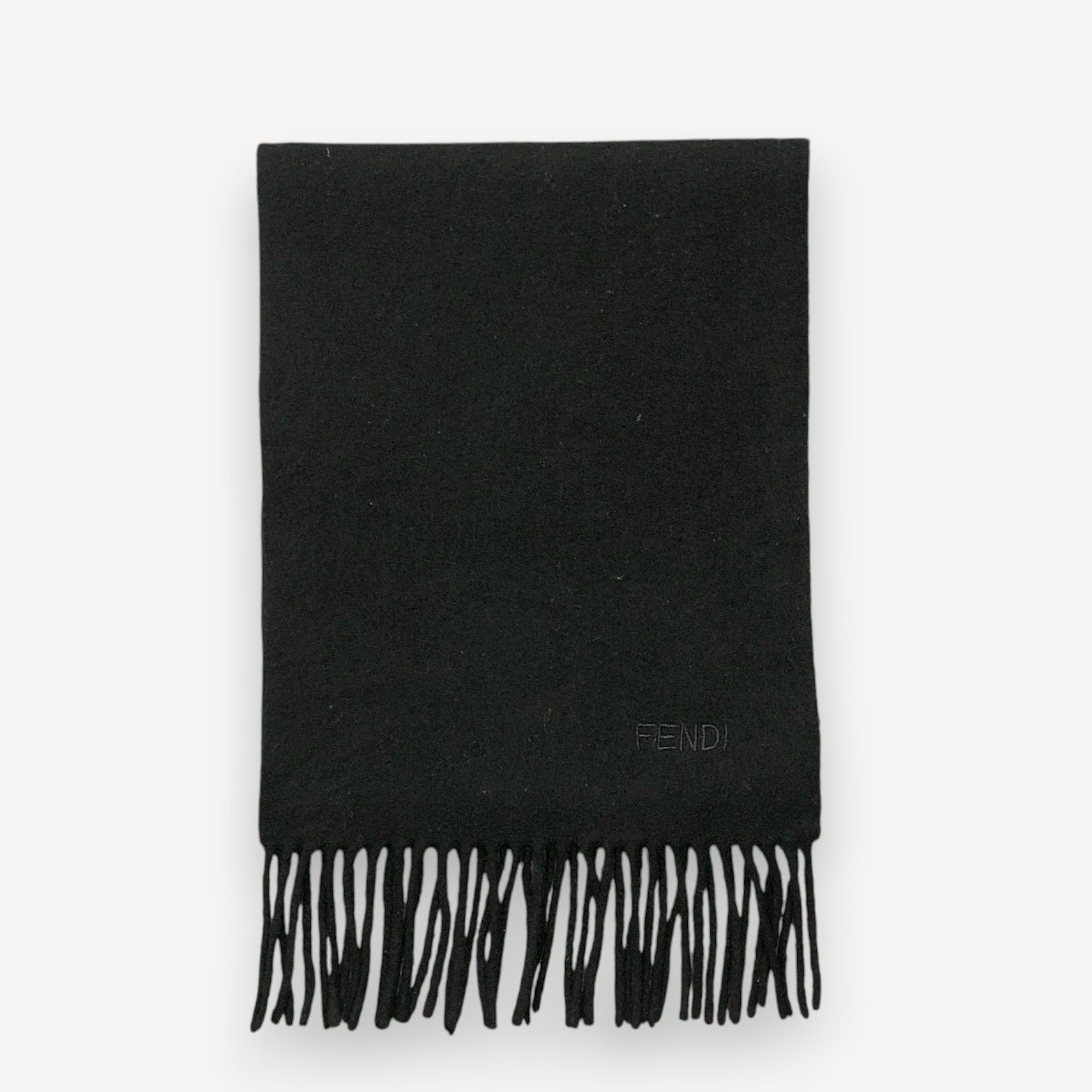 Japanese Brand Vintage Fendi Scarf Muffler Wool Winter Neckwear Scarves Size ONE SIZE - 2 Thumbnail