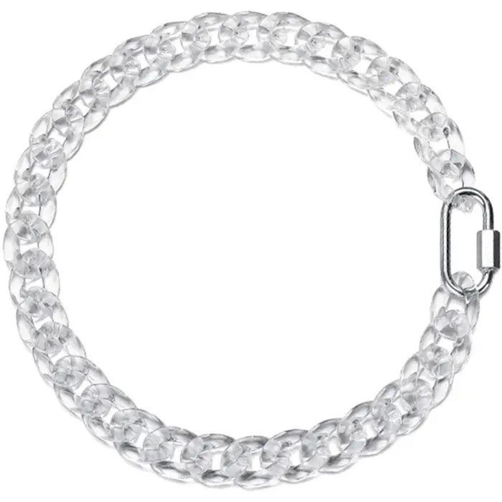 Jewelry See Through Cuban Chain Necklace Size ONE SIZE - 3 Thumbnail