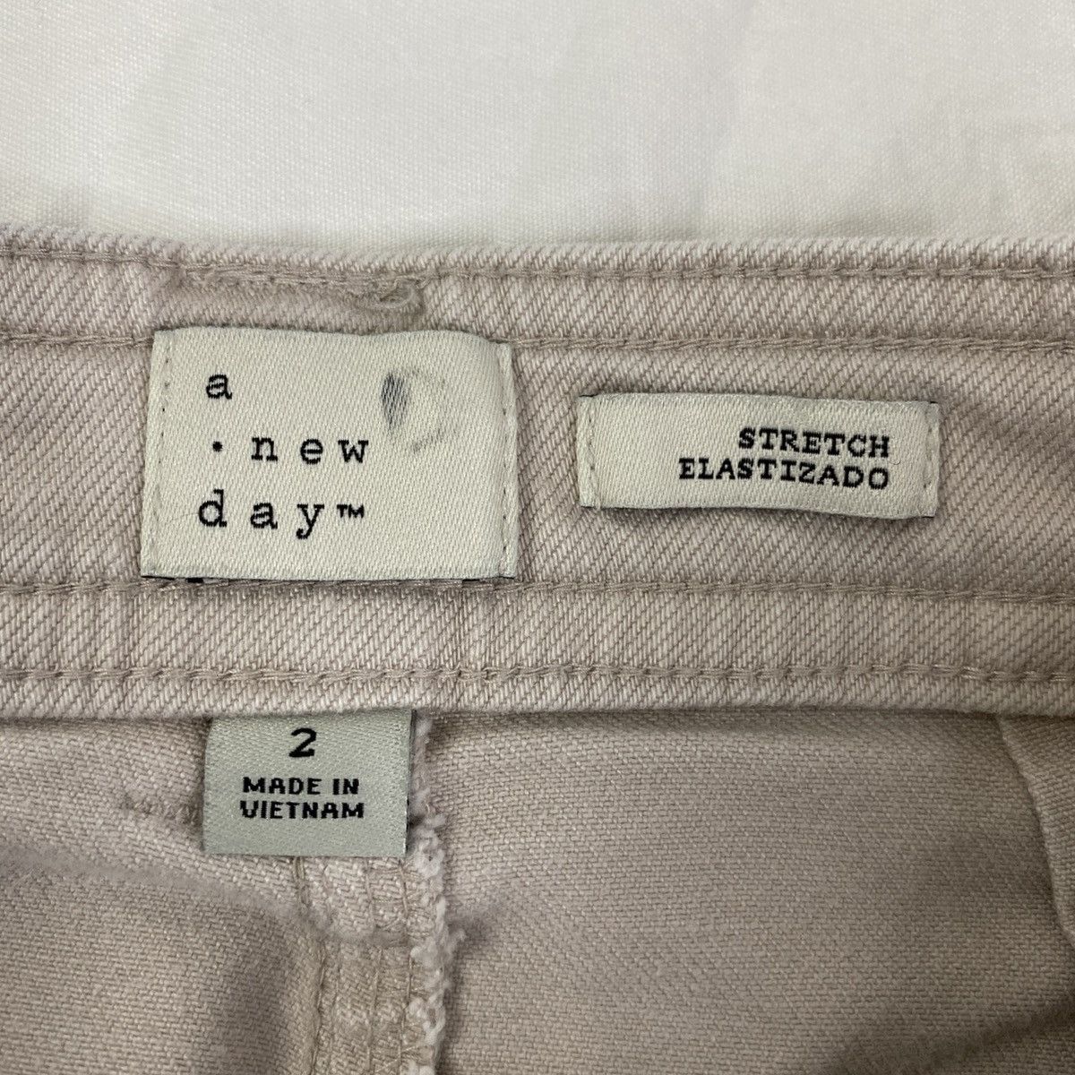 Other A New Day Pants Khaki Womens Sz 2 Cropped High Rise EUC Size 26" / US 2 / IT 38 - 8 Thumbnail