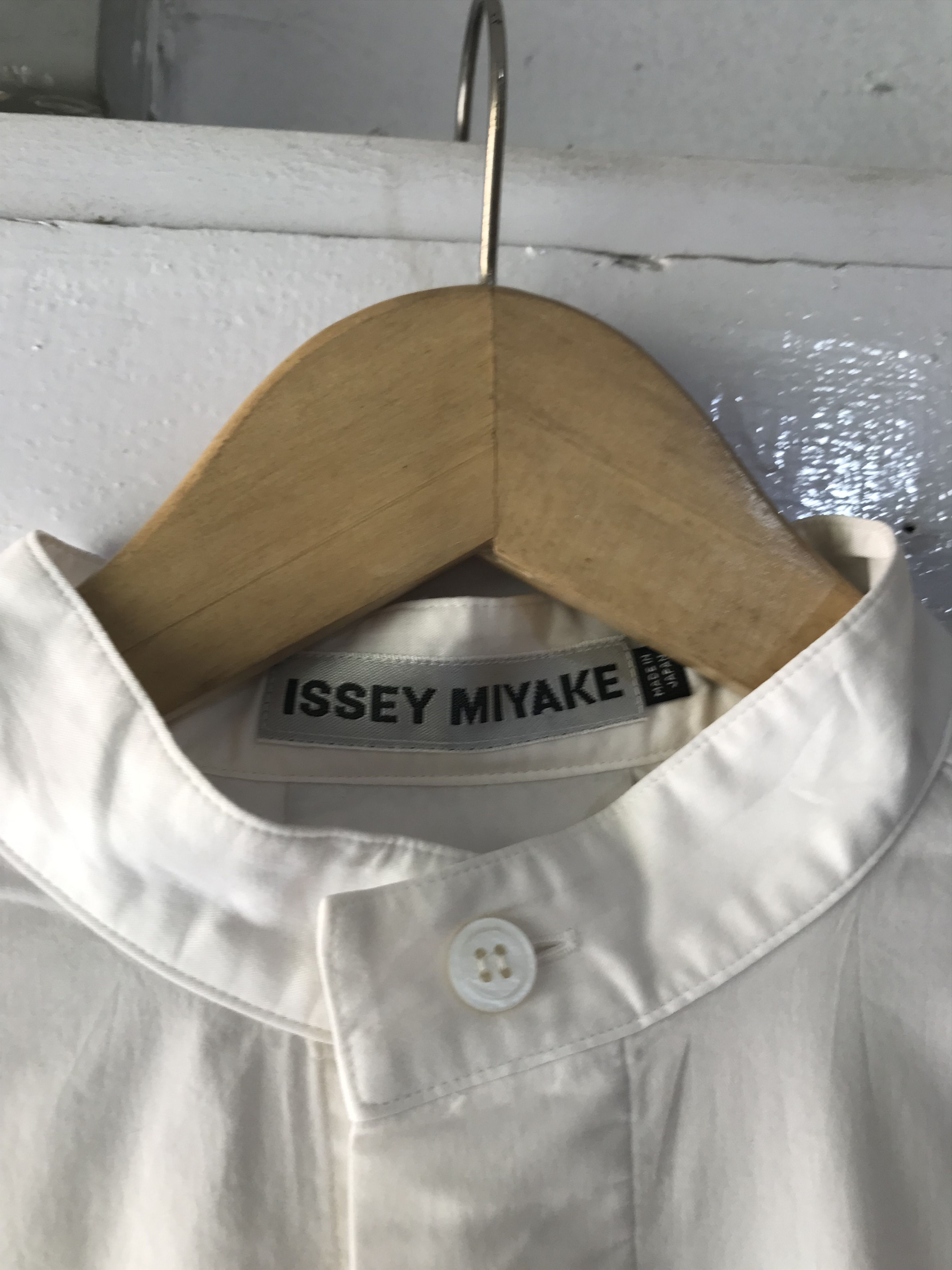 Issey Miyake Issey Miyake White Shirts Size US L / EU 52-54 / 3 - 4 Thumbnail