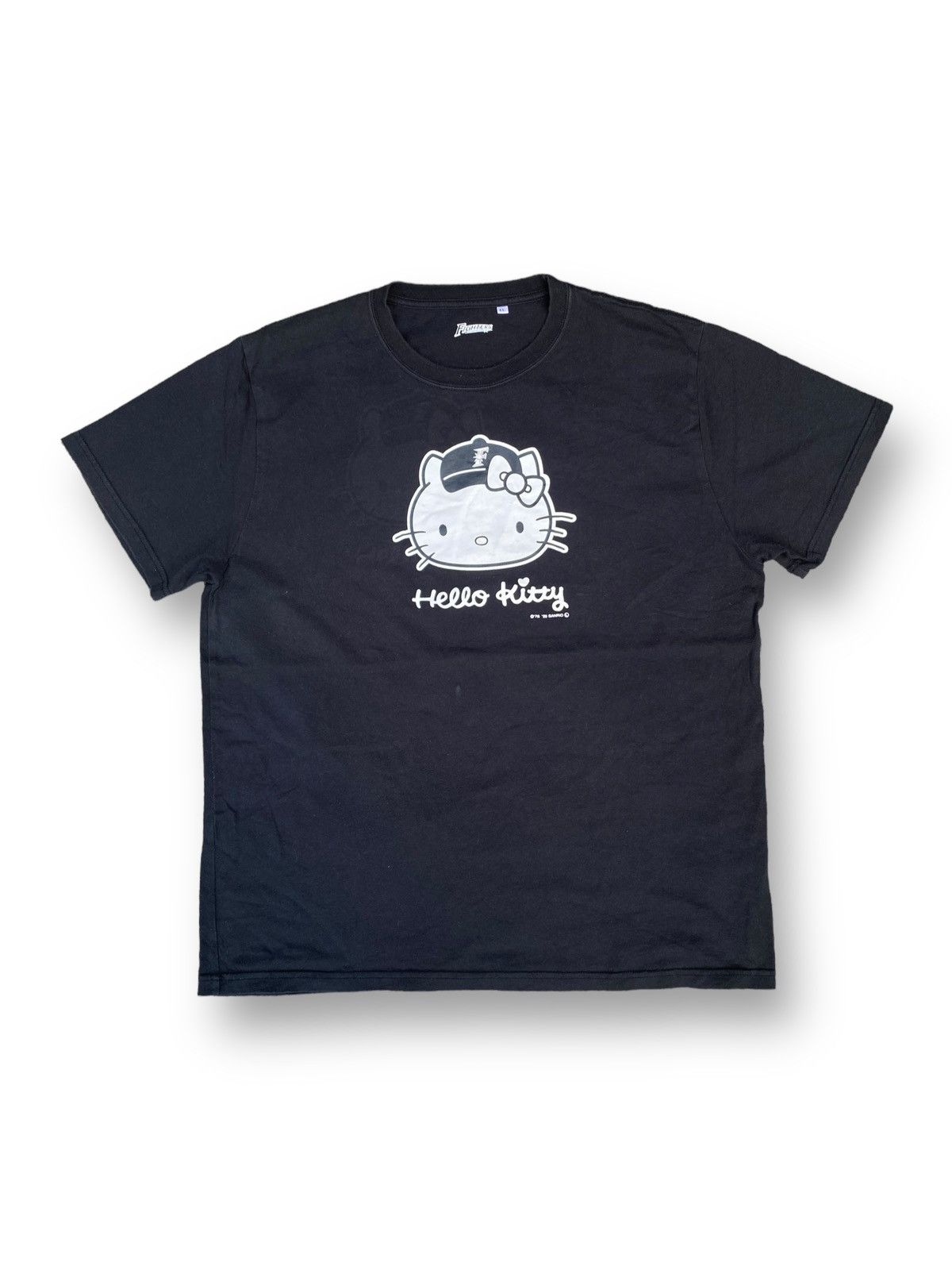 Anime Hello Kitty X Hokkaido Nippon-Ham Fighters Shirt. #C4 Size US XL / EU 56 / 4 - 2 Thumbnail