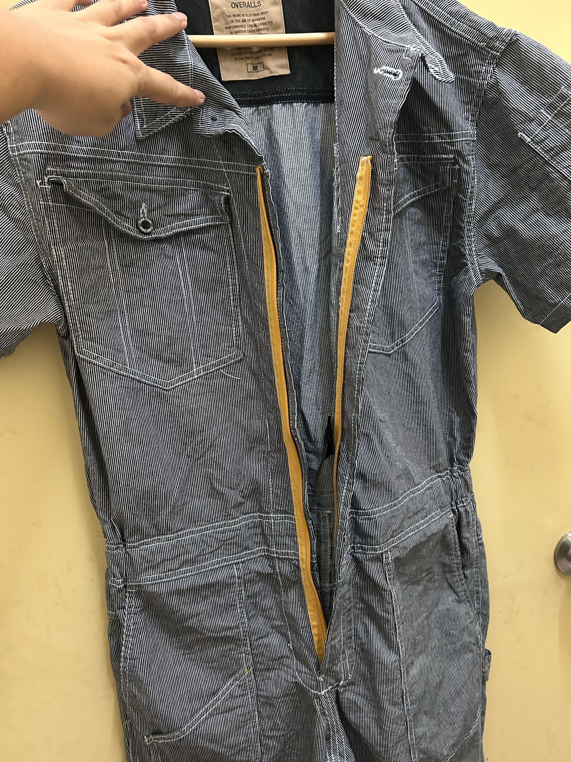 Vintage 💥Rare💥 Vintage Coverall Fieldcore Hickory Stripe Size US M / EU 48-50 / 2 - 9 Thumbnail