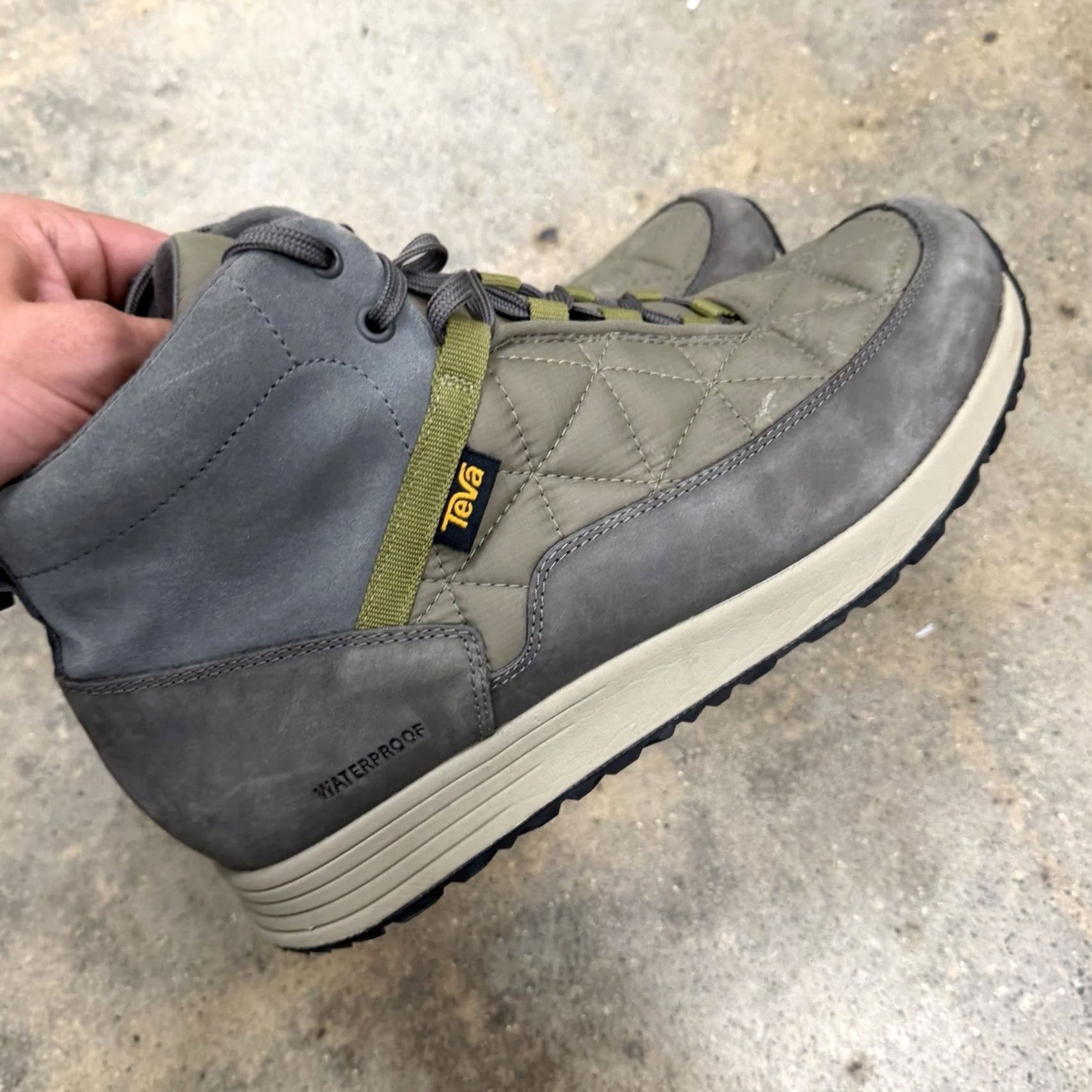 Teva Teva Mens 11 Ember Commute Waterproof Quilted Ripstop Winter Boots 1111755 - Vintage - Athletic Wear - Men - Hiking Size US 11 / EU 44 - 5 Thumbnail