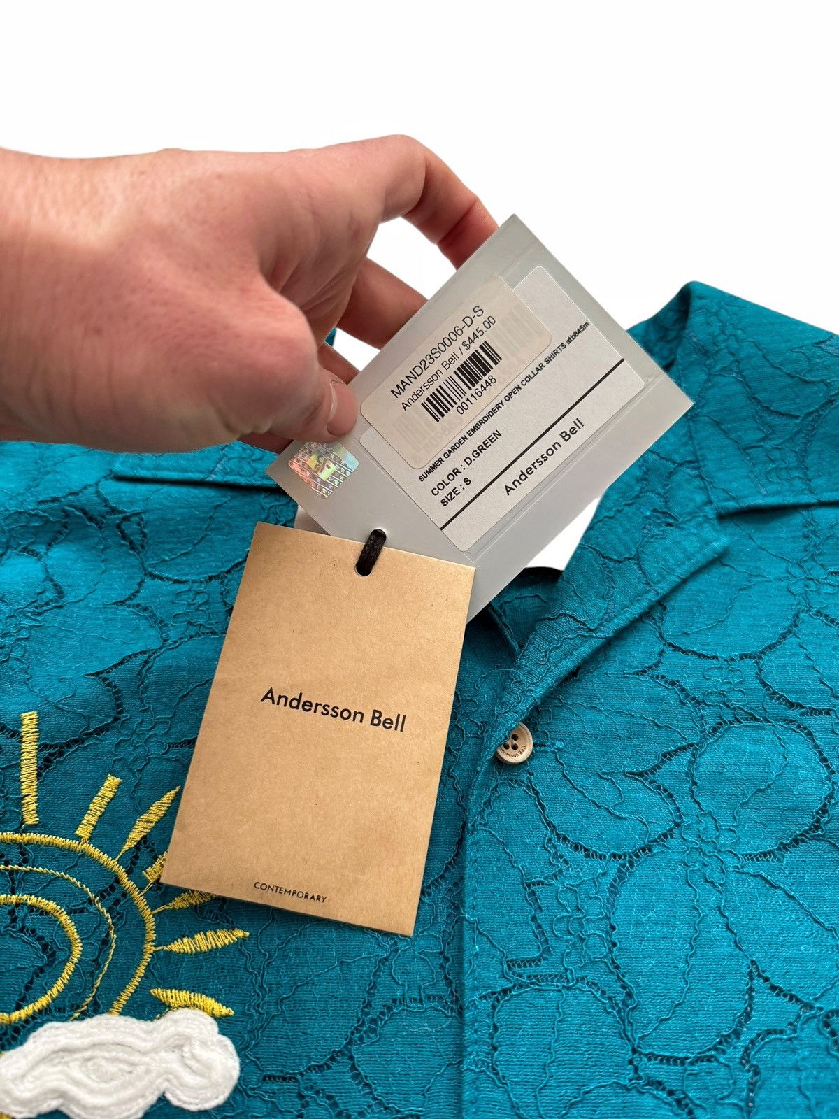 Andersson Bell Summer Garden Embroidery Shirt Size US S / EU 44-46 / 1 - 7 Thumbnail