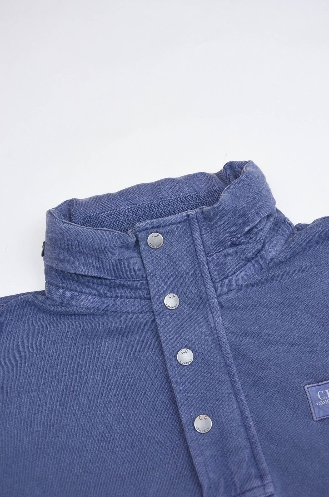 C.P. Company C.P. Company Half Zip Pullover w/ Hidden Hood Size M Size US M / EU 48-50 / 2 - 8 Thumbnail