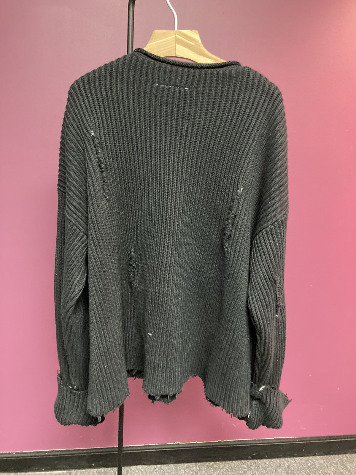 Maison Margiela 2023ss MM6 Maison Margiela mm6 distressed sweater Size US XL / EU 56 / 4 - 3 Thumbnail