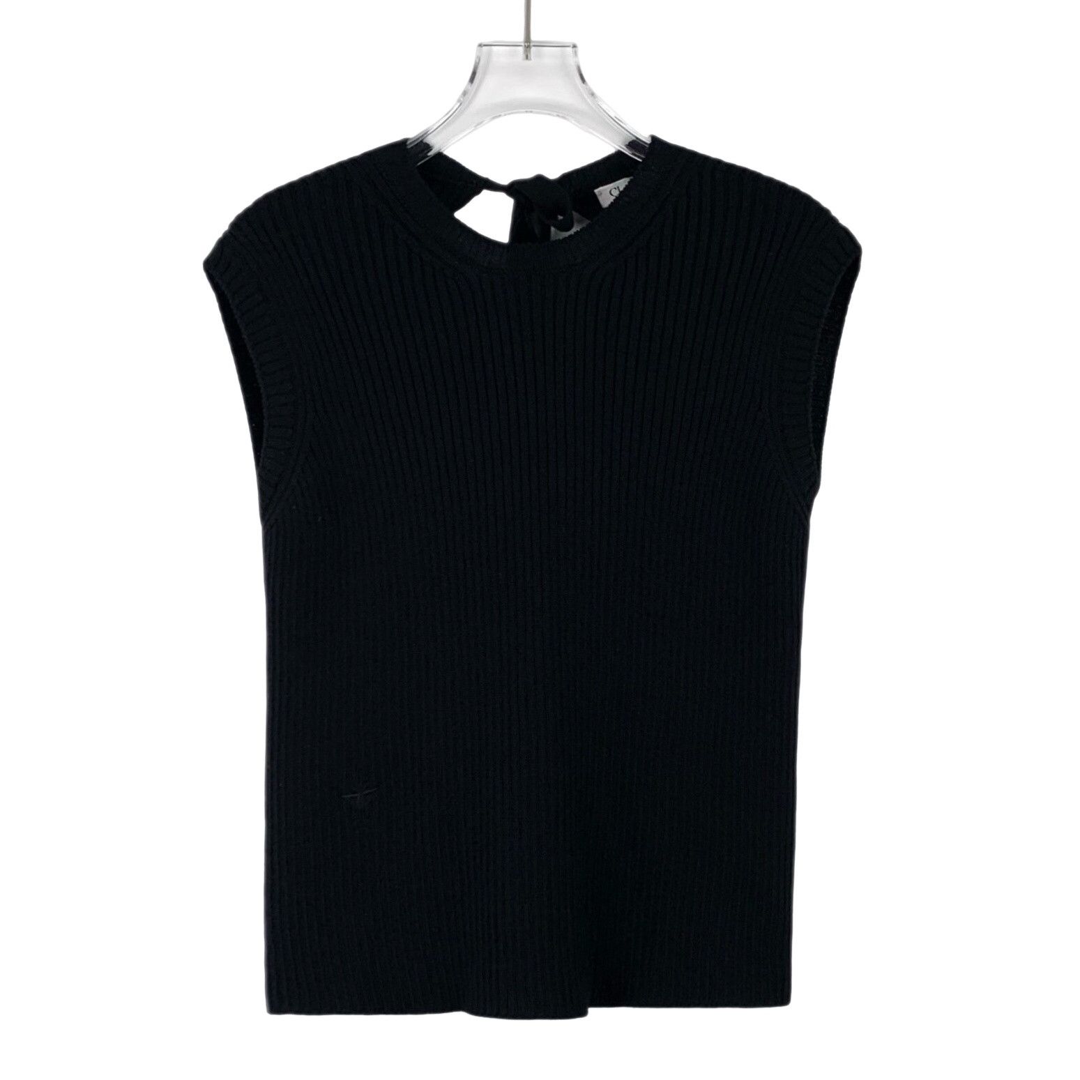 Dior Dior Back Cutout Ribbed Knit Vest FR 40 Size M / US 6-8 / IT 42-44 - 1 Thumbnail