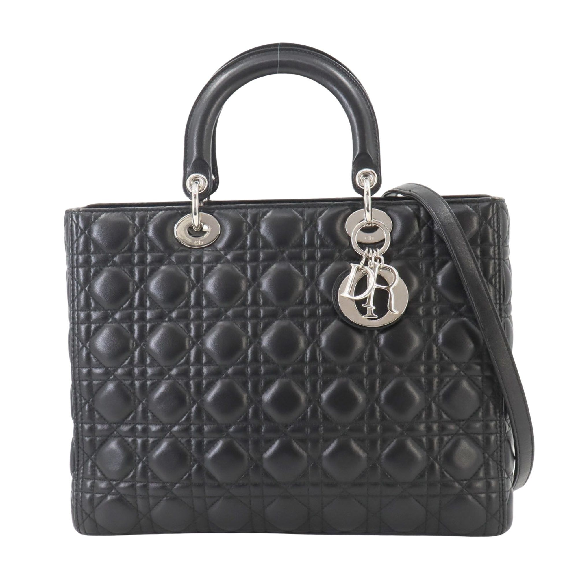 Dior Dior Cannage Lady handbag Size ONE SIZE - 1 Thumbnail