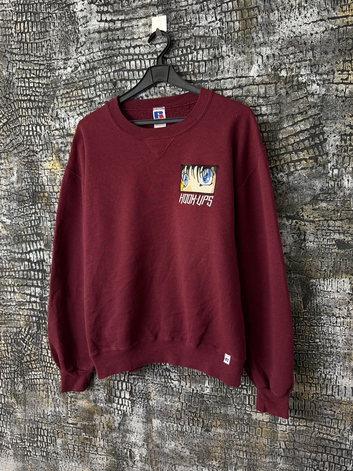 Hook-Ups Hook-Ups sweatshirt USA girl Vintage 90s Size US M / EU 48-50 / 2 - 4 Thumbnail