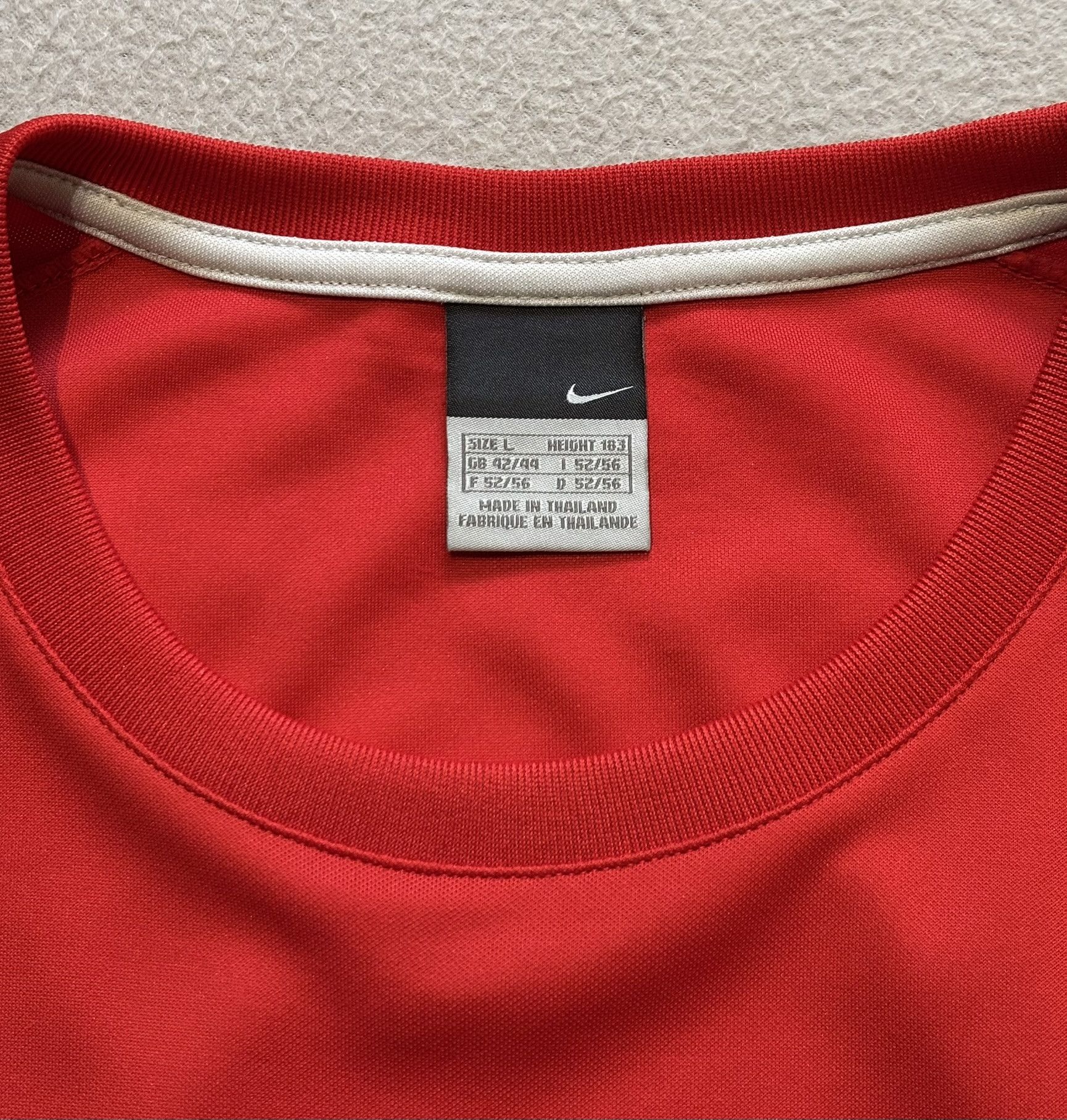 Nike Nike Total 90 Sleeveless Vest Red Large Size US L / EU 52-54 / 3 - 15 Thumbnail