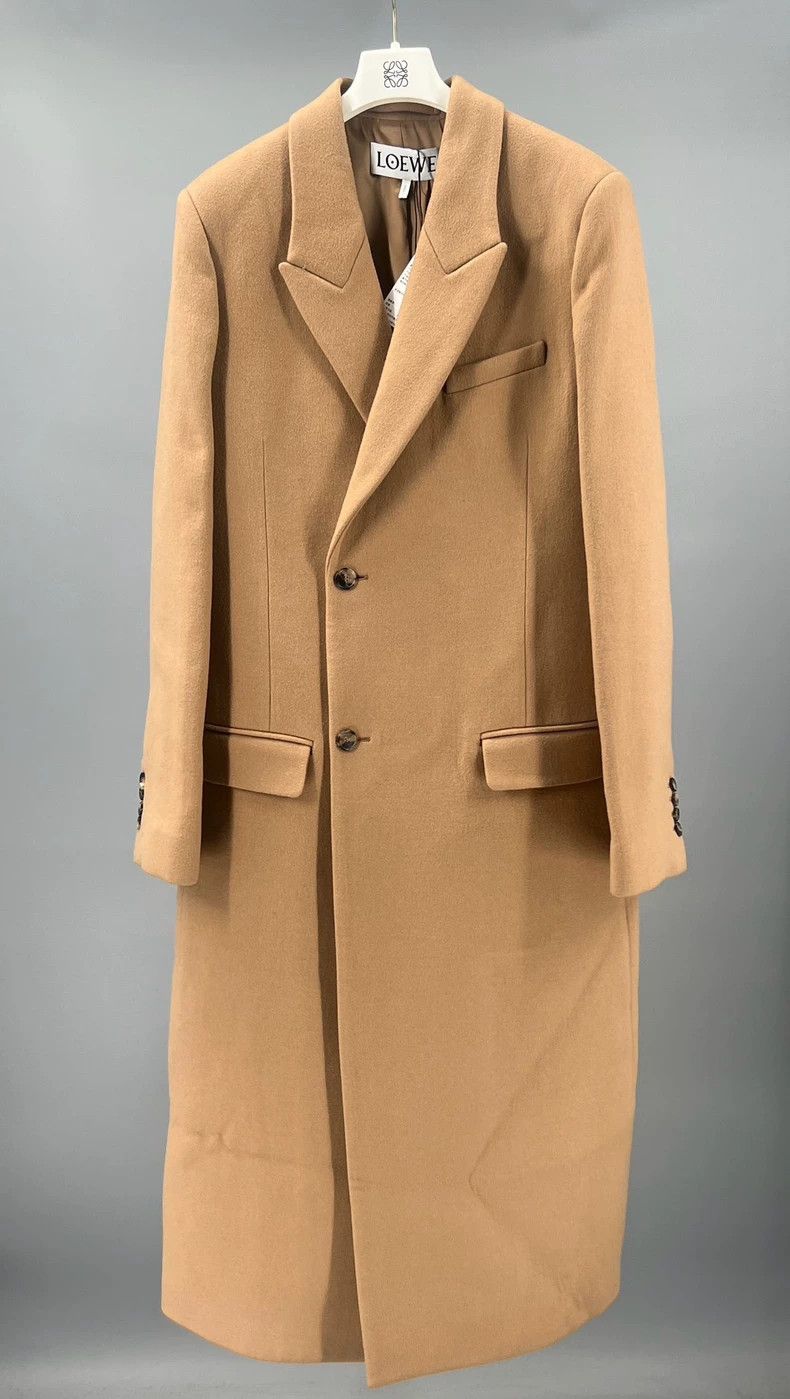 Loewe LOEWE Long wool blend coat Size US S / EU 44-46 / 1 - 1 Thumbnail