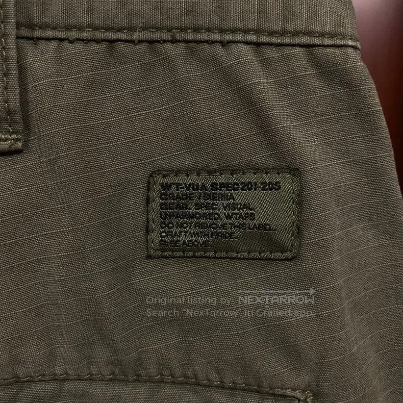 Wtaps Wtaps Wash and age distressed patchwork military pants Size US 39 - 7 Thumbnail