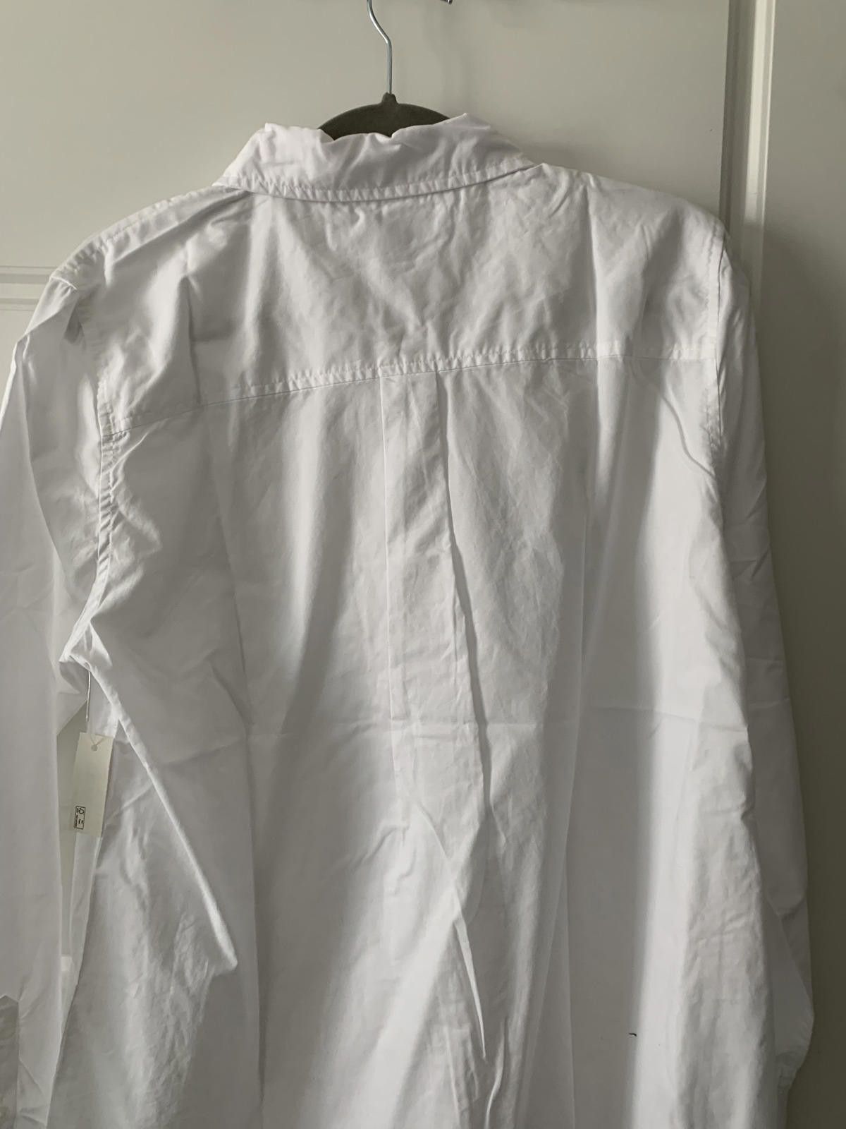 Other White Button Down Long Sleeve Shirt Size L / US 10 / IT 46 - 6 Thumbnail