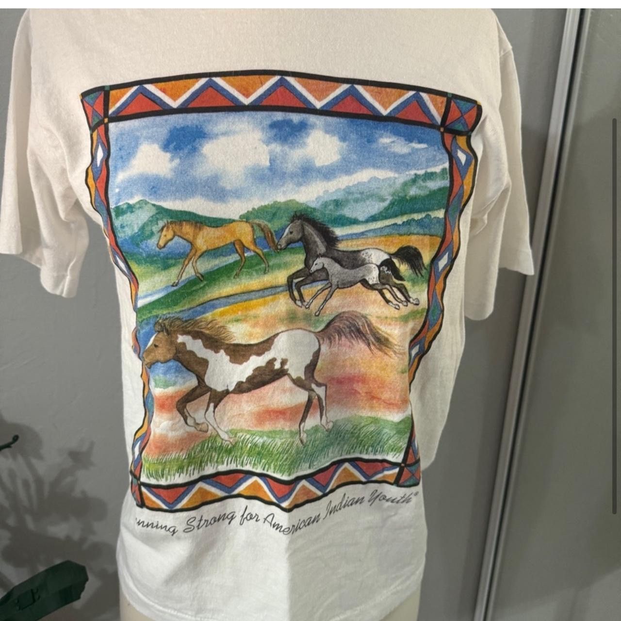 Vintage Vintage Horse Tee Size S / US 4 / IT 40 - 2 Thumbnail