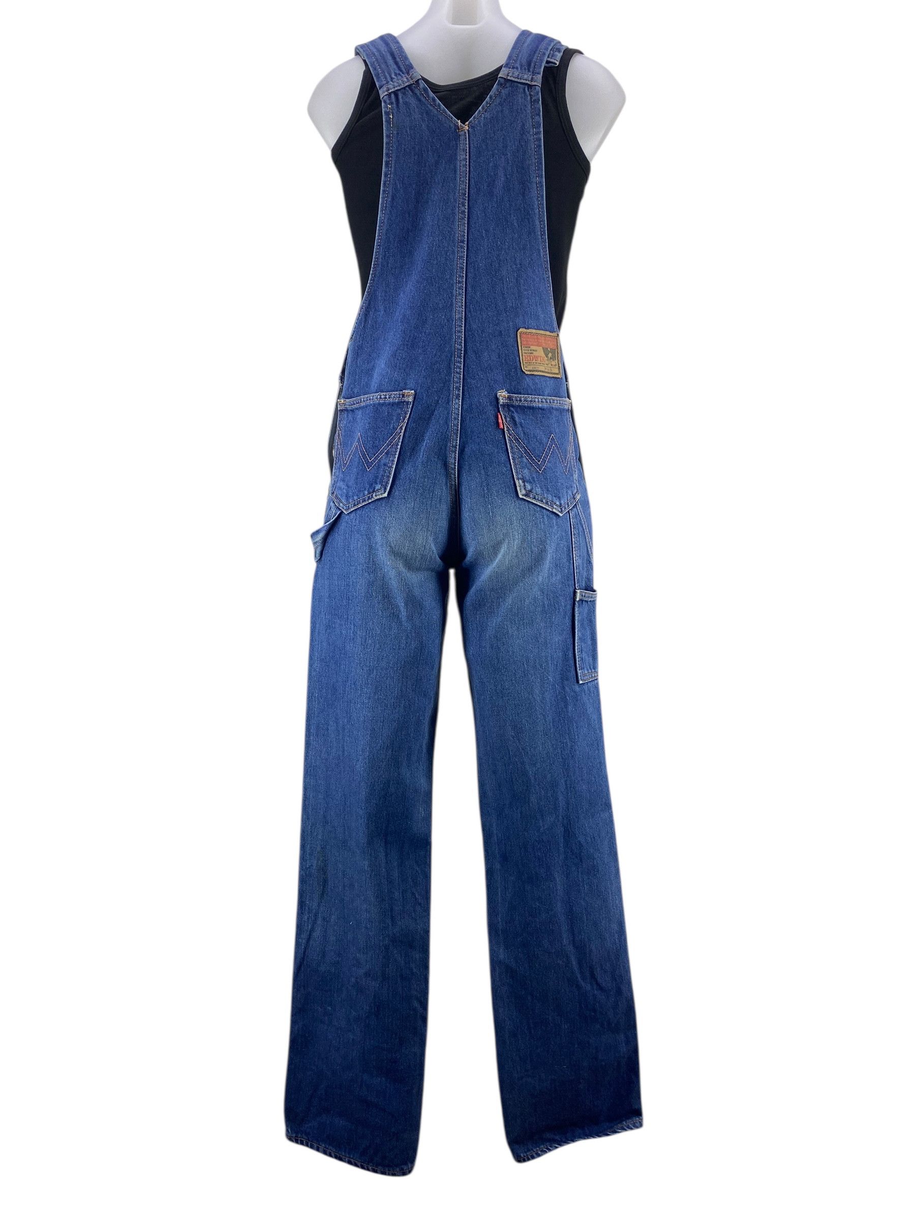 Edwin Edwin Overalls Hickory Workwear Bib Overalls Size 26" / US 2 / IT 38 - 6 Thumbnail