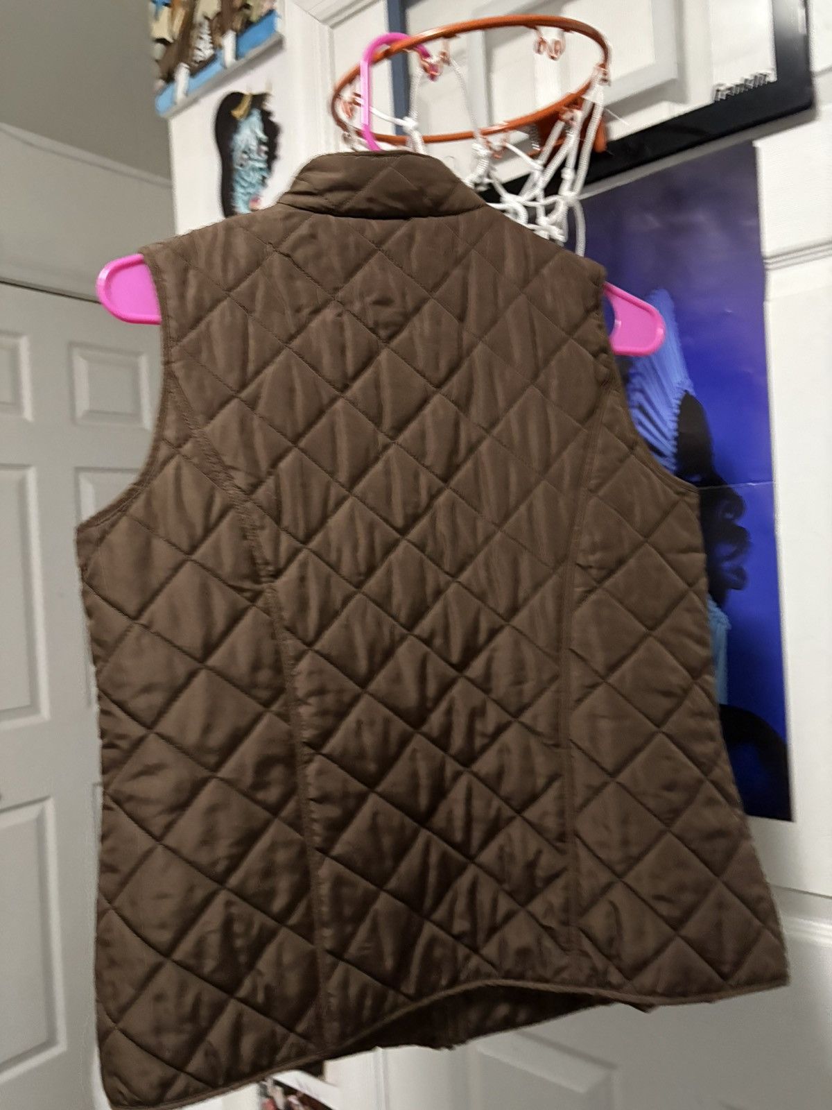 Other Brown quilted zip up vest #winter Size US S / EU 44-46 / 1 - 2 Thumbnail