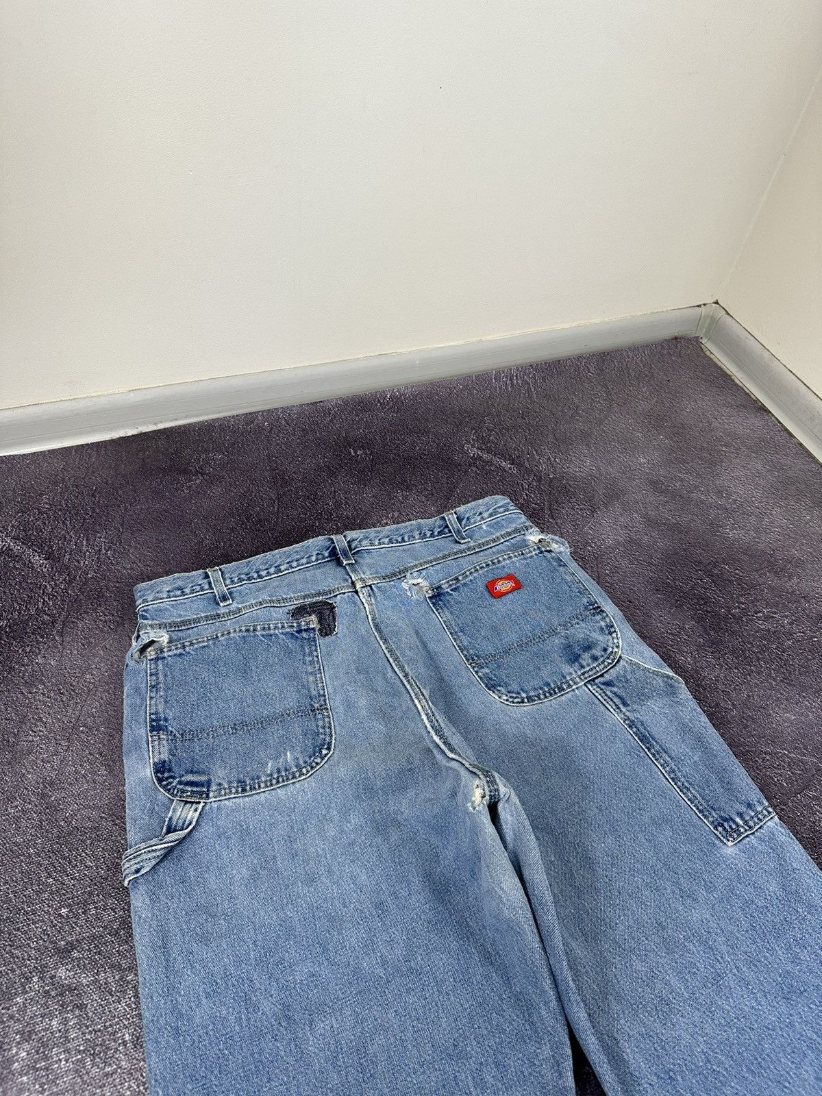 Dickies Vintage Dickies Light Blue Carpenter USA Opium Work Pants Size US 38 / EU 54 - 6 Thumbnail