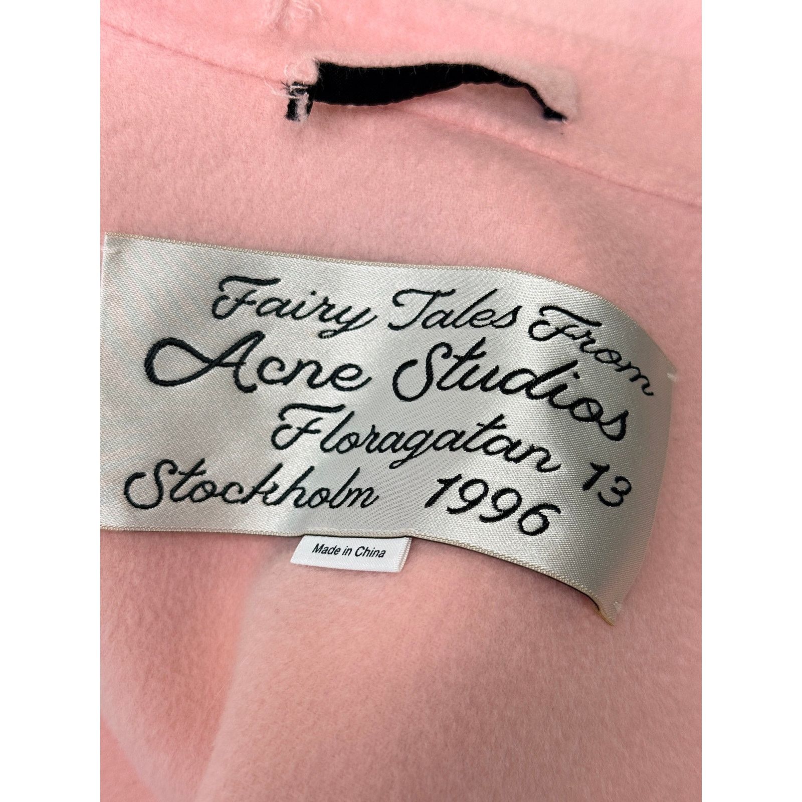Acne Studios Acne Studios Cashmere Wool Jacket Baby Pink IT 50 EU 50 Size US M / EU 48-50 / 2 - 2 Thumbnail
