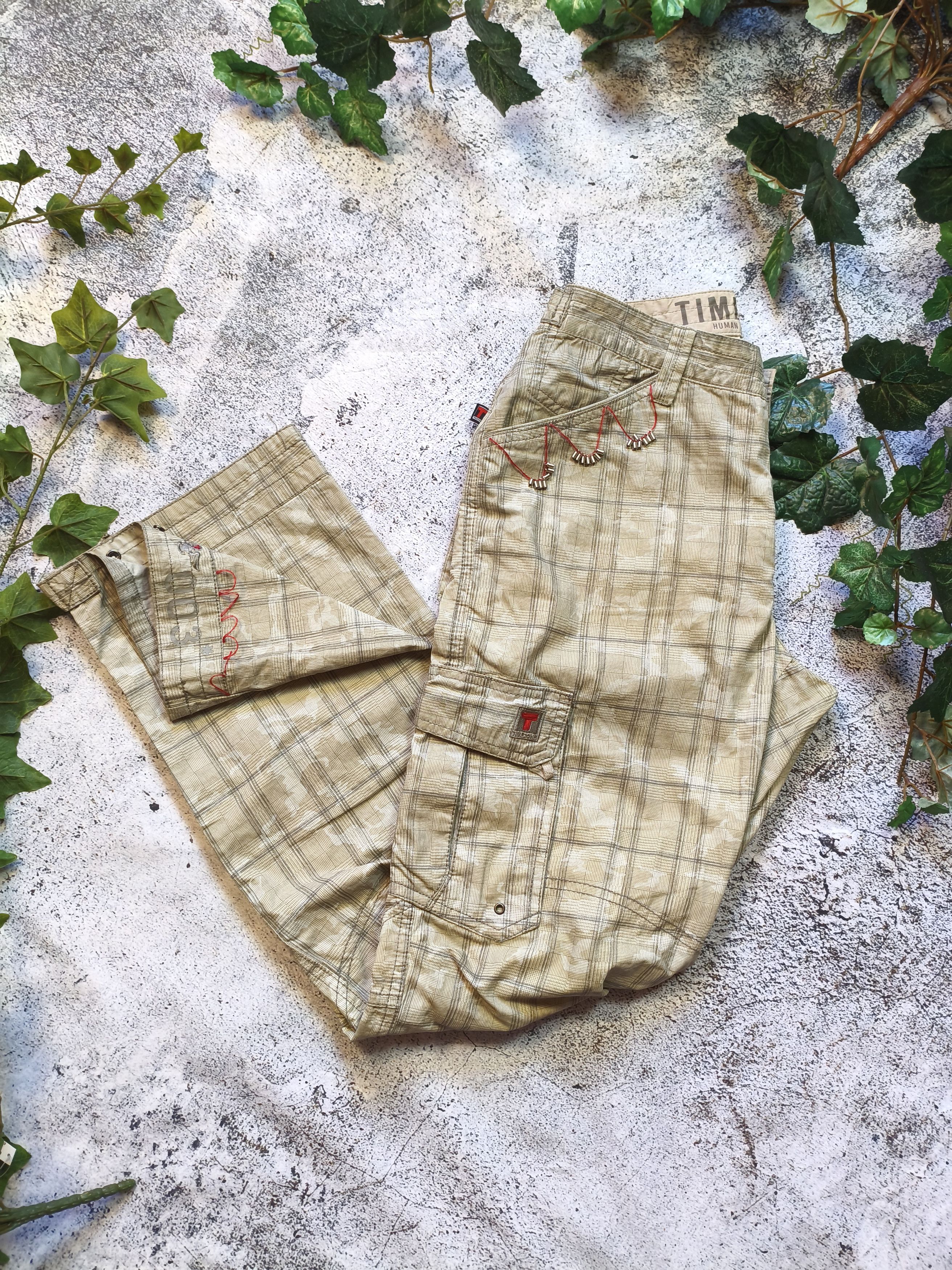 Other 1of1 Upcycled Avant-Garde Desert Camo Cargo Pants Size US 32 / EU 48 - 1 Thumbnail