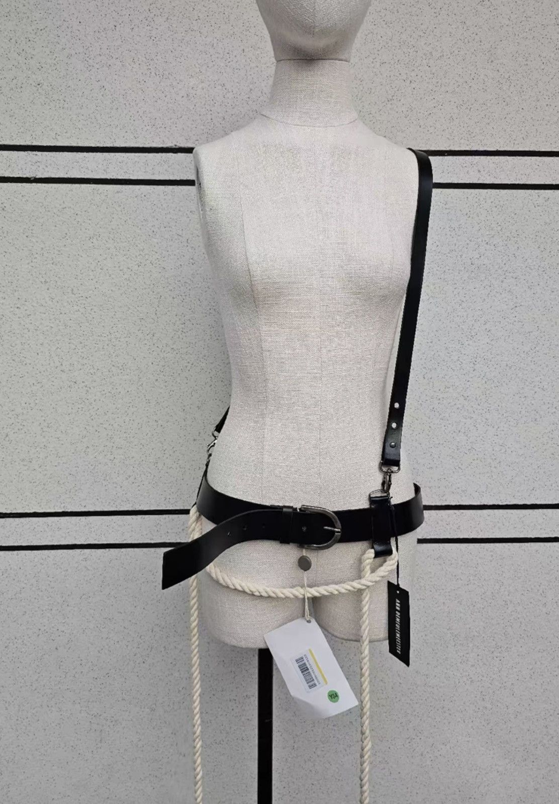 Ann Demeulemeester Ann demeulemeester runway new leather belts Size ONE SIZE - 3 Thumbnail
